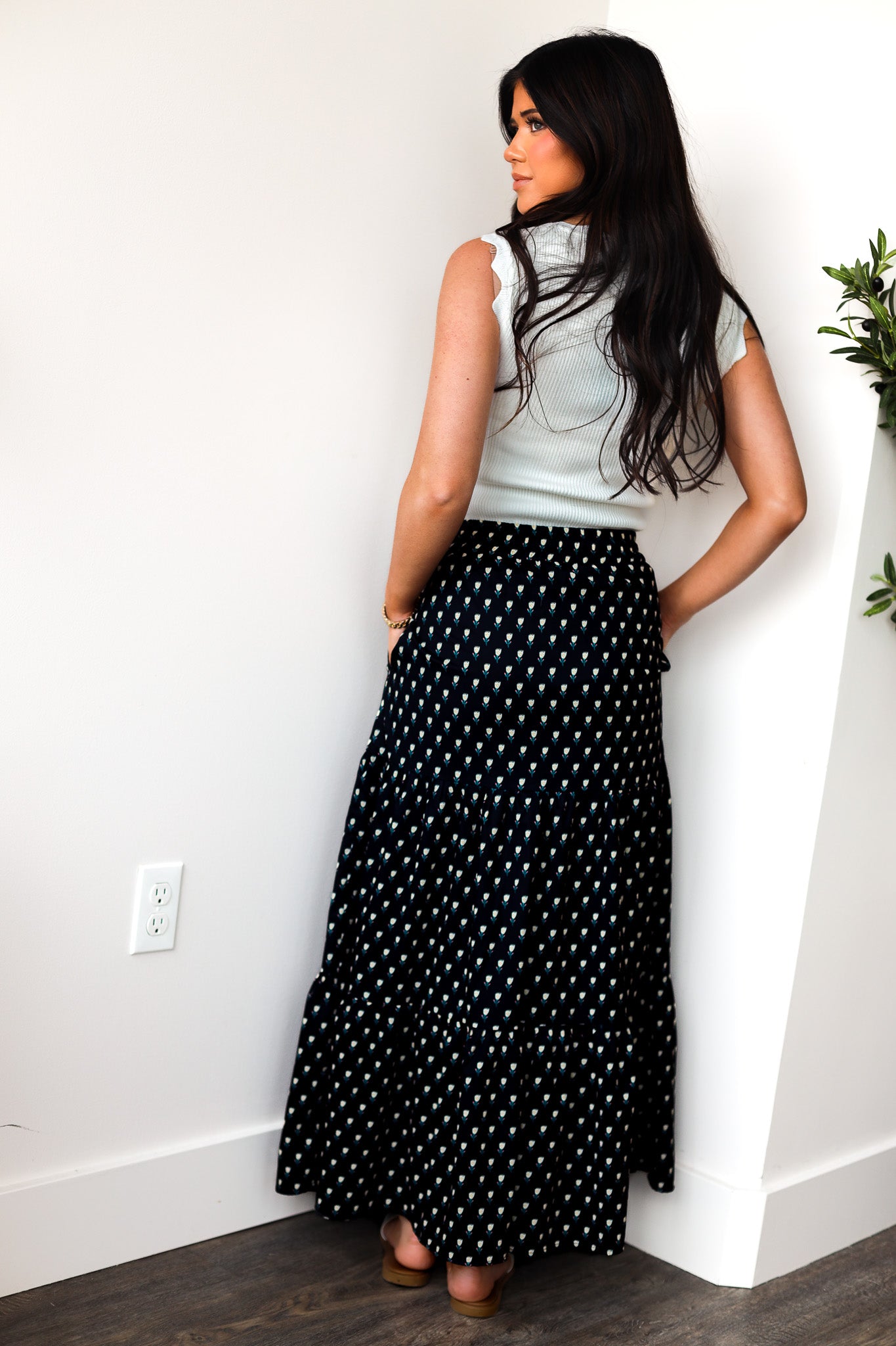 First Impressions Tiered Skirt