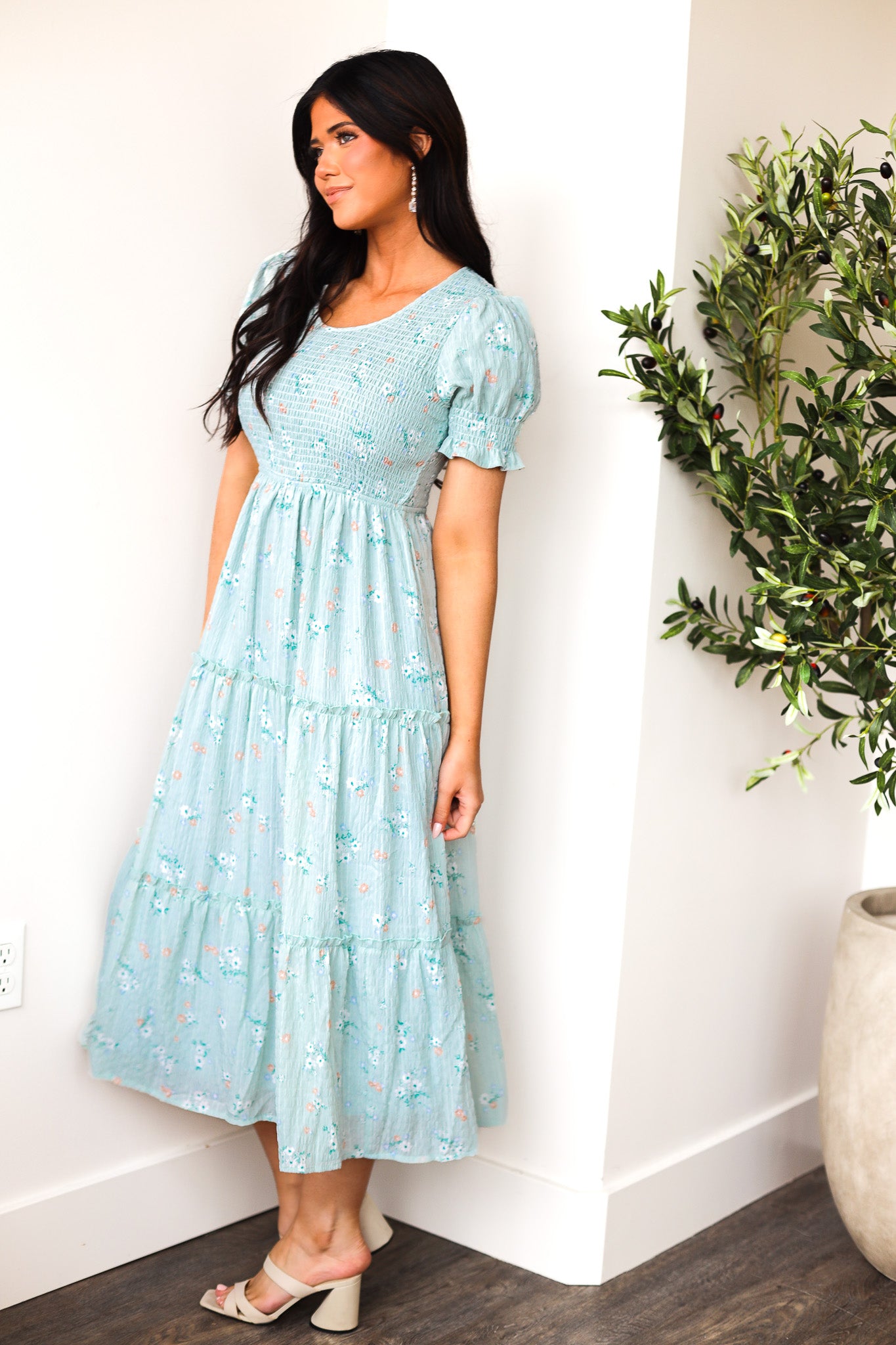 misha and puff バジル 花鉄 3y Sweetheart Dress – Misha & Puff