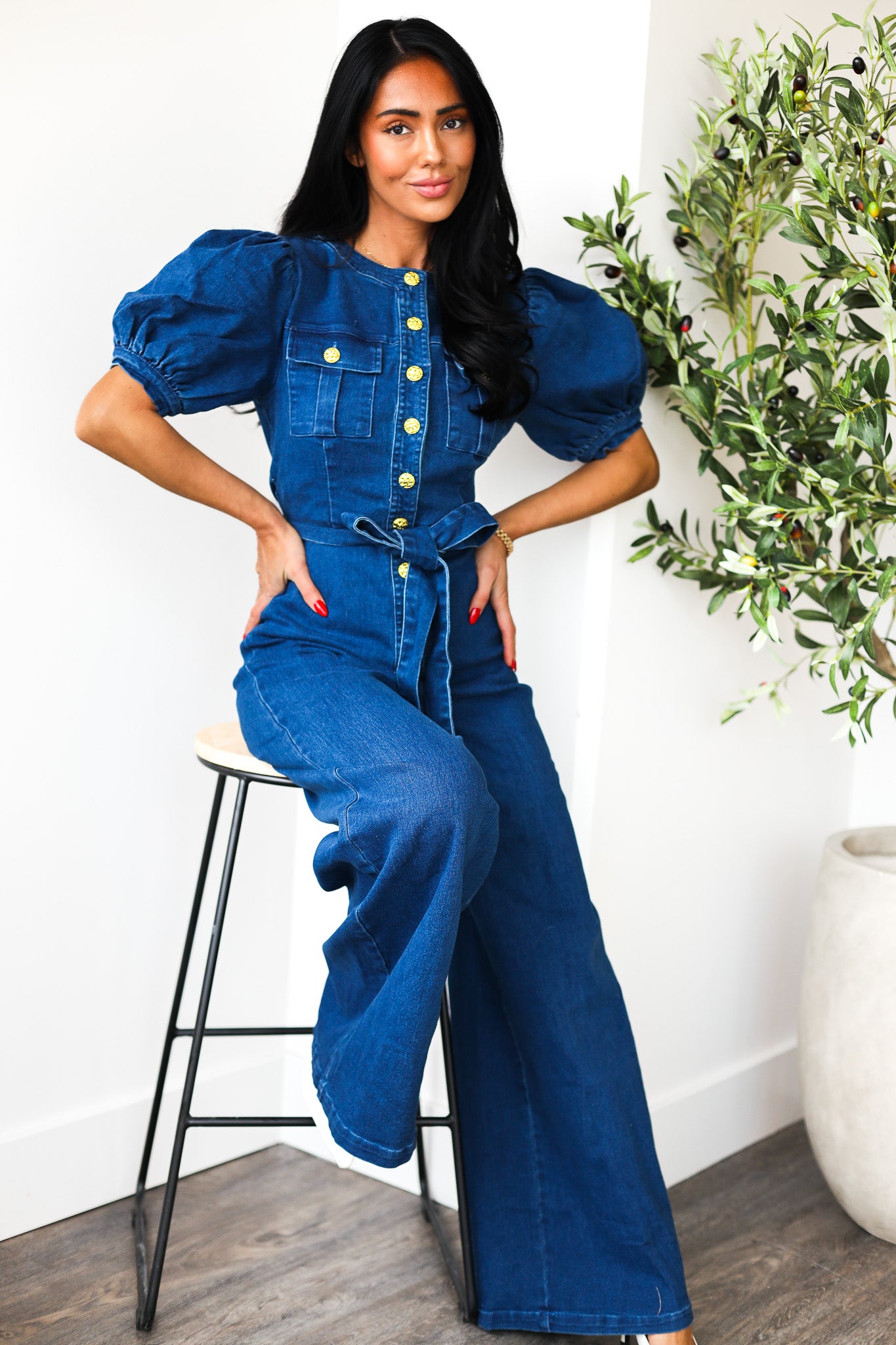 The Indigo Jumpsuit