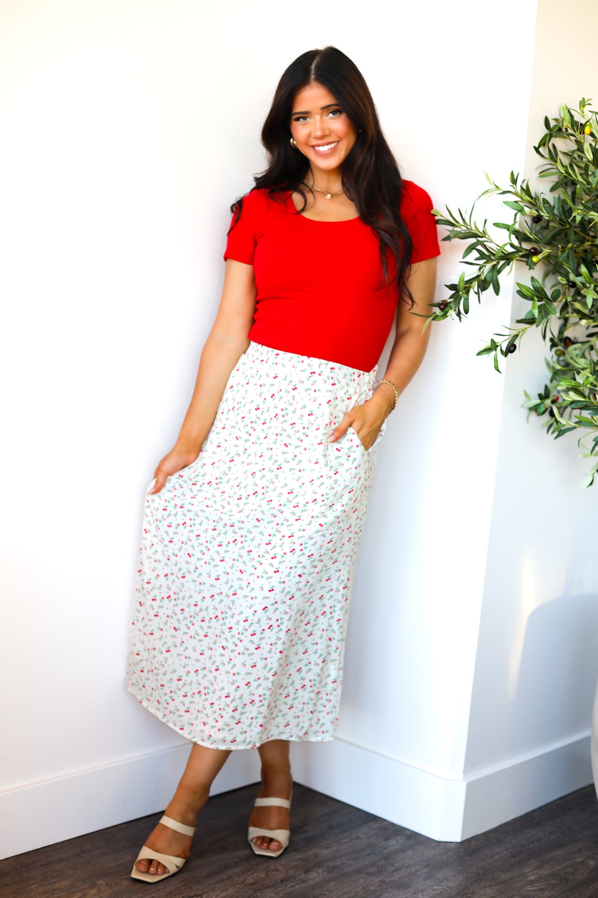 Unmatched Beauty Textured Skirt