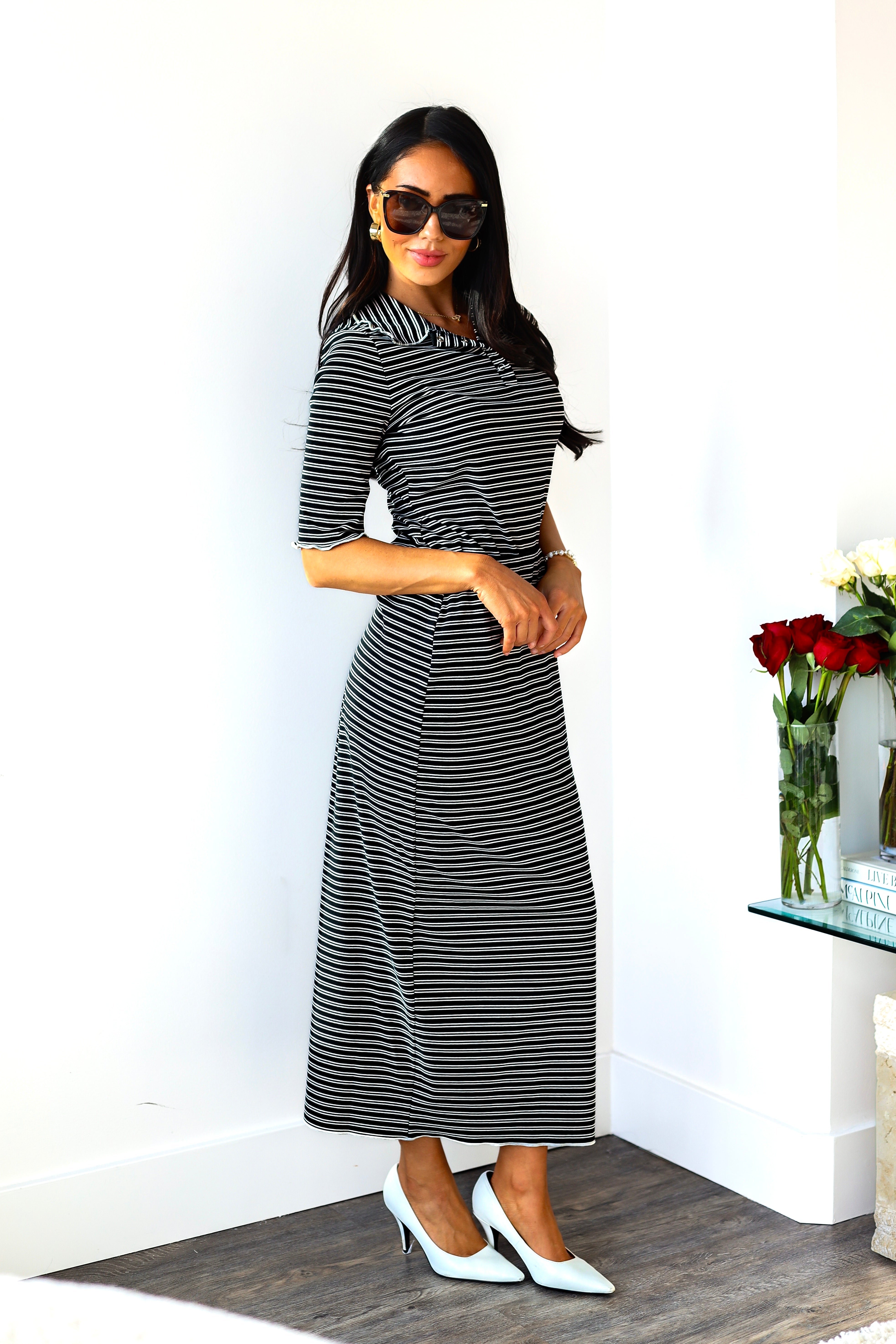 Love Potion Knit Polo Top