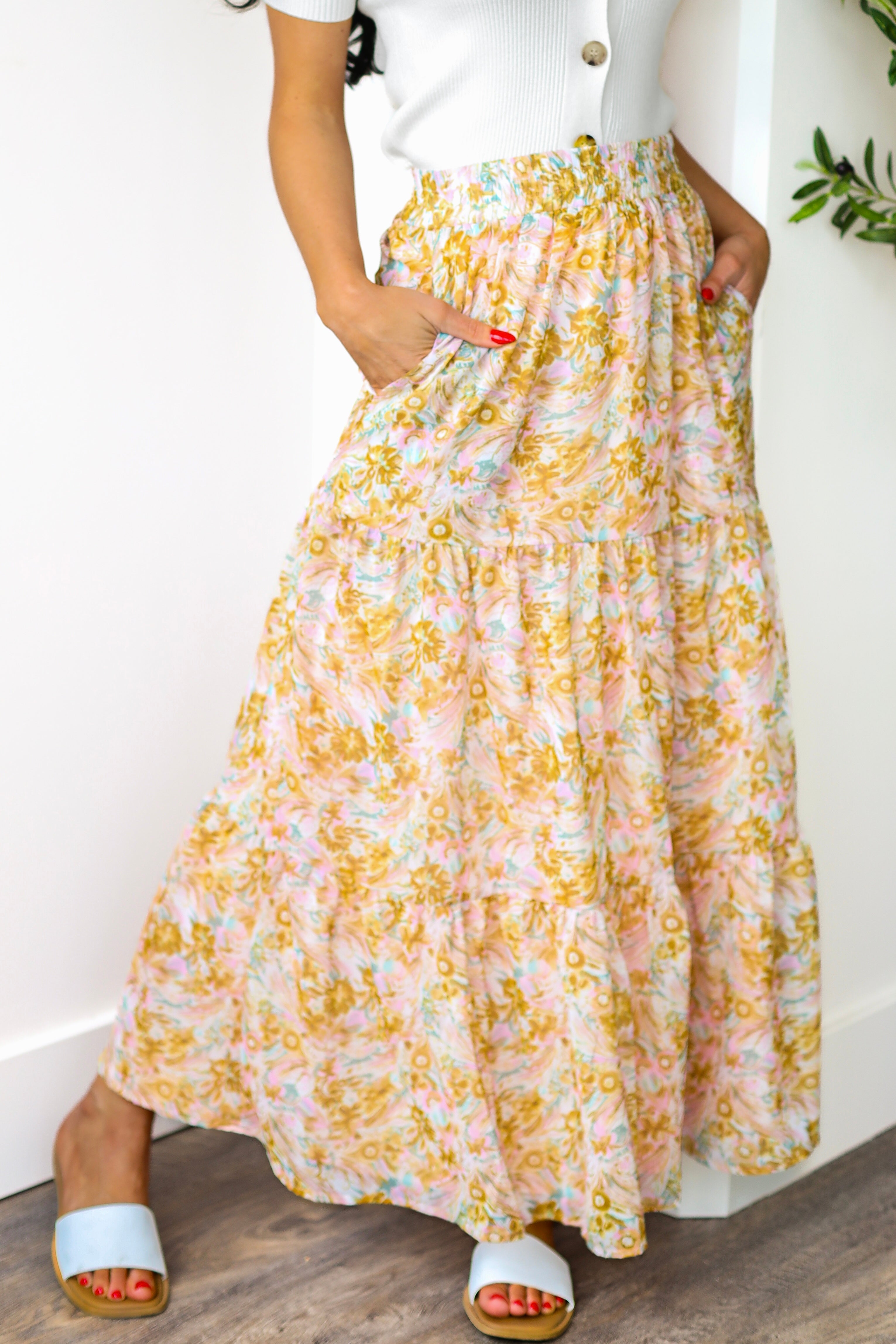 Nothing Lasts Forever Maxi Skirt