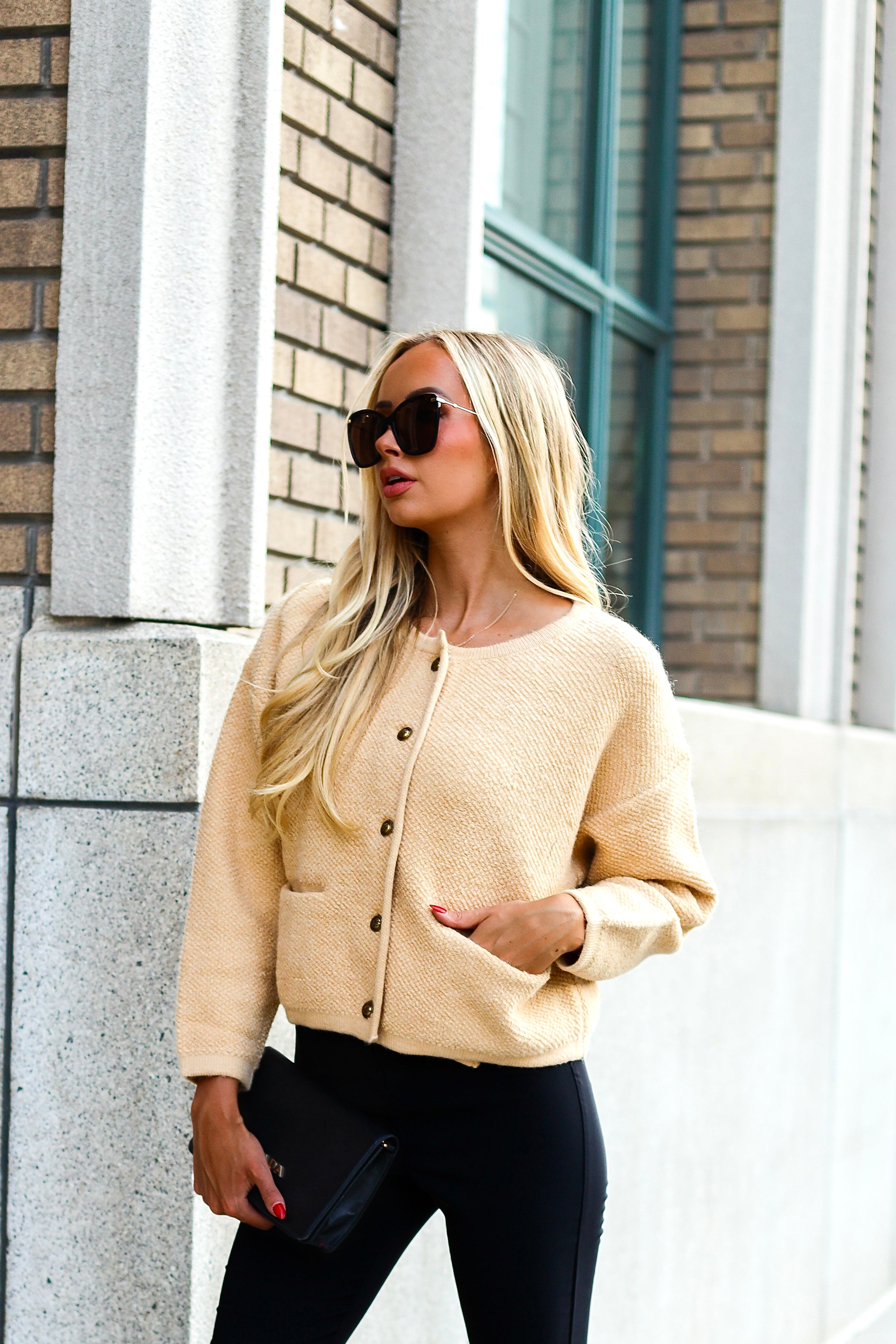 Stunner Button Front Cardi