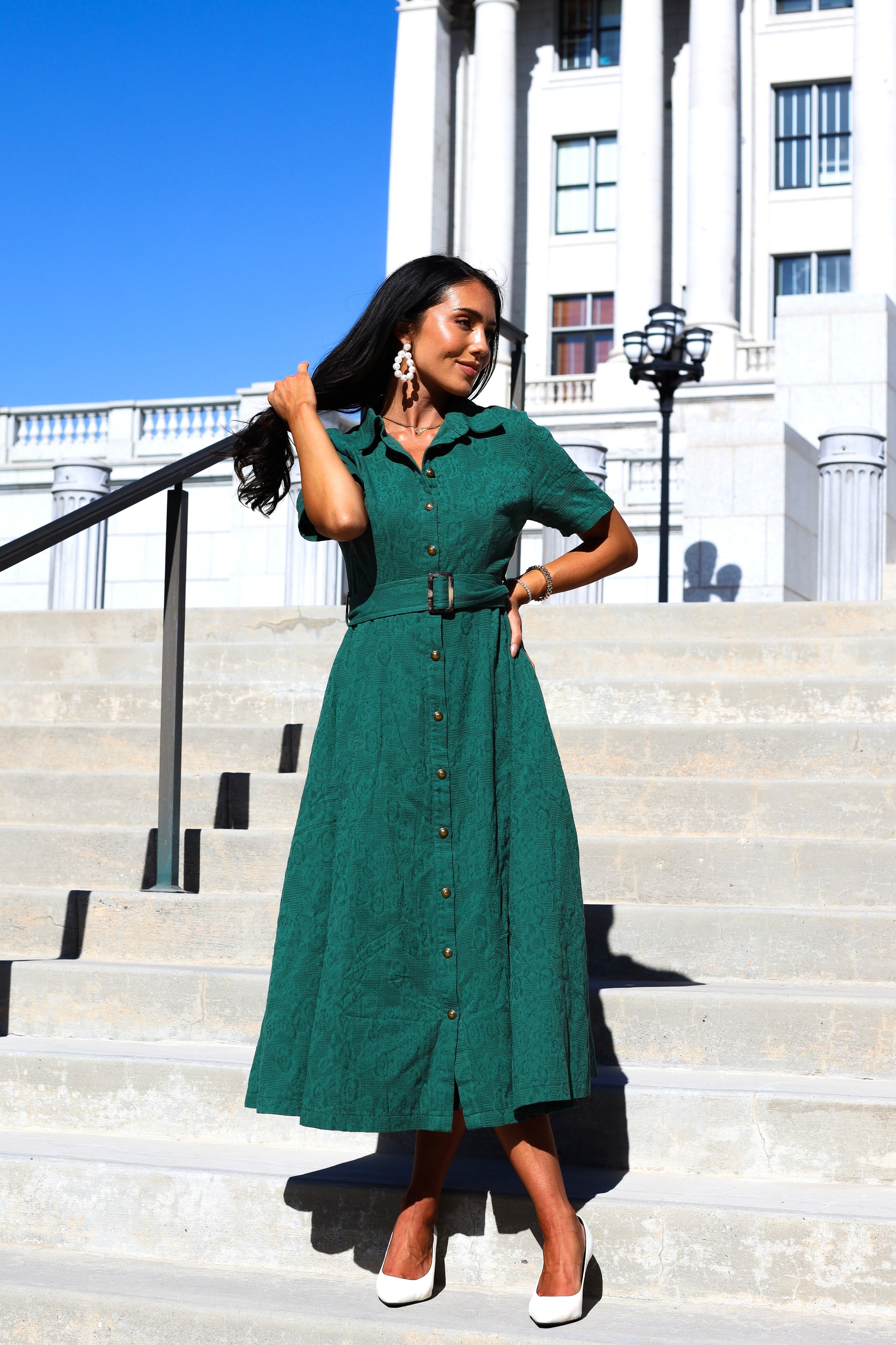 Darla Embroidery Dress