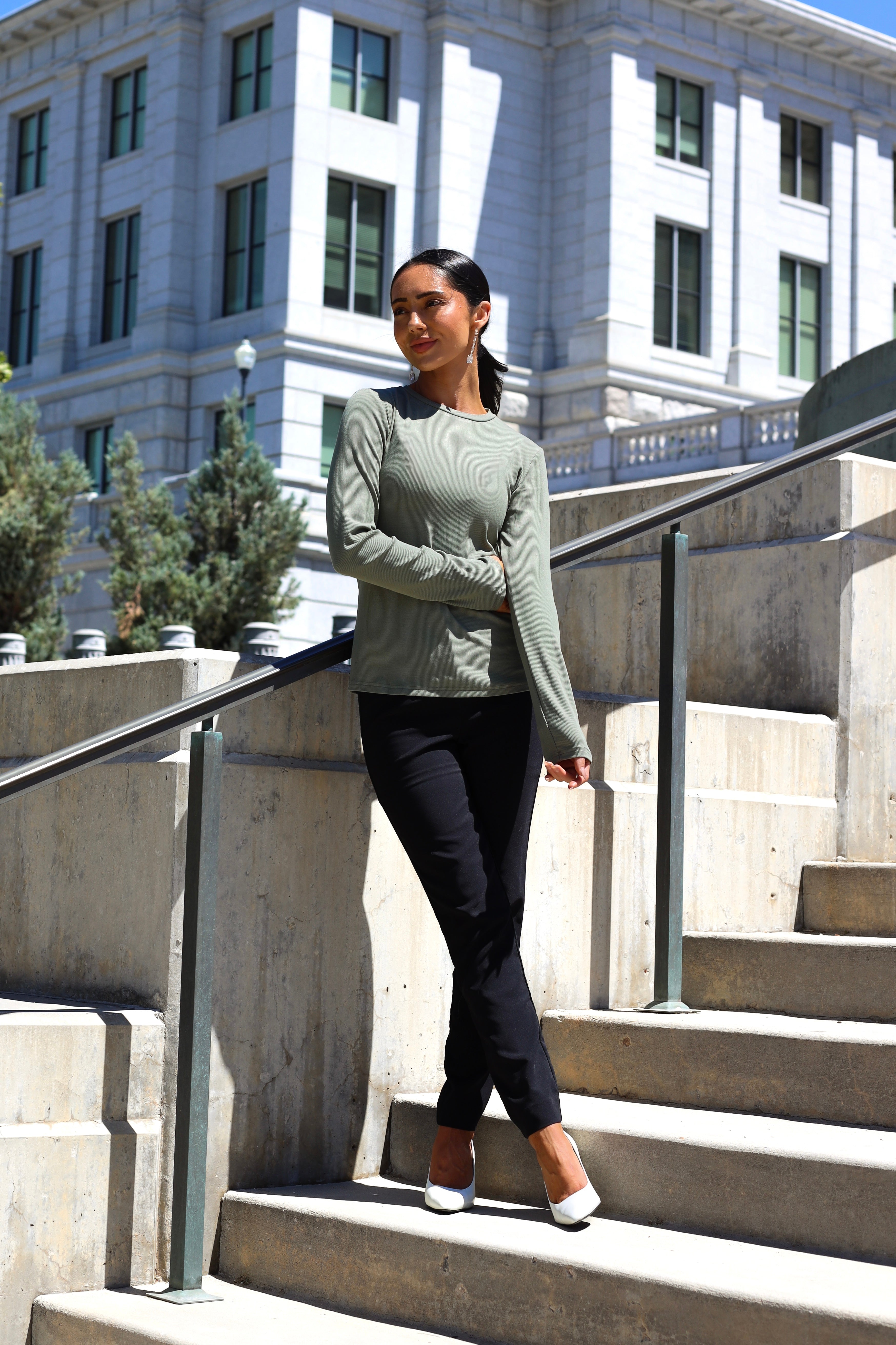 Dreaming For Days High Neck Tee