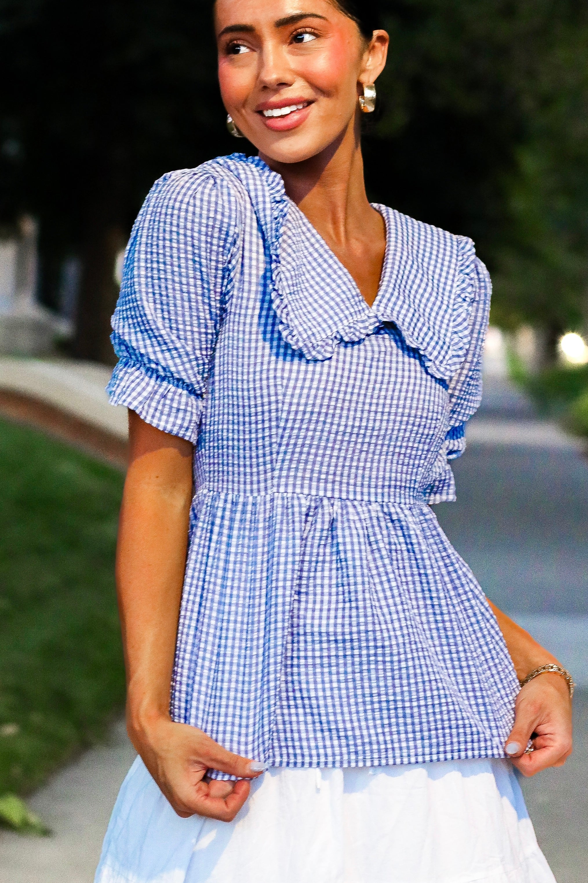 Peter Pan Collared Blouse