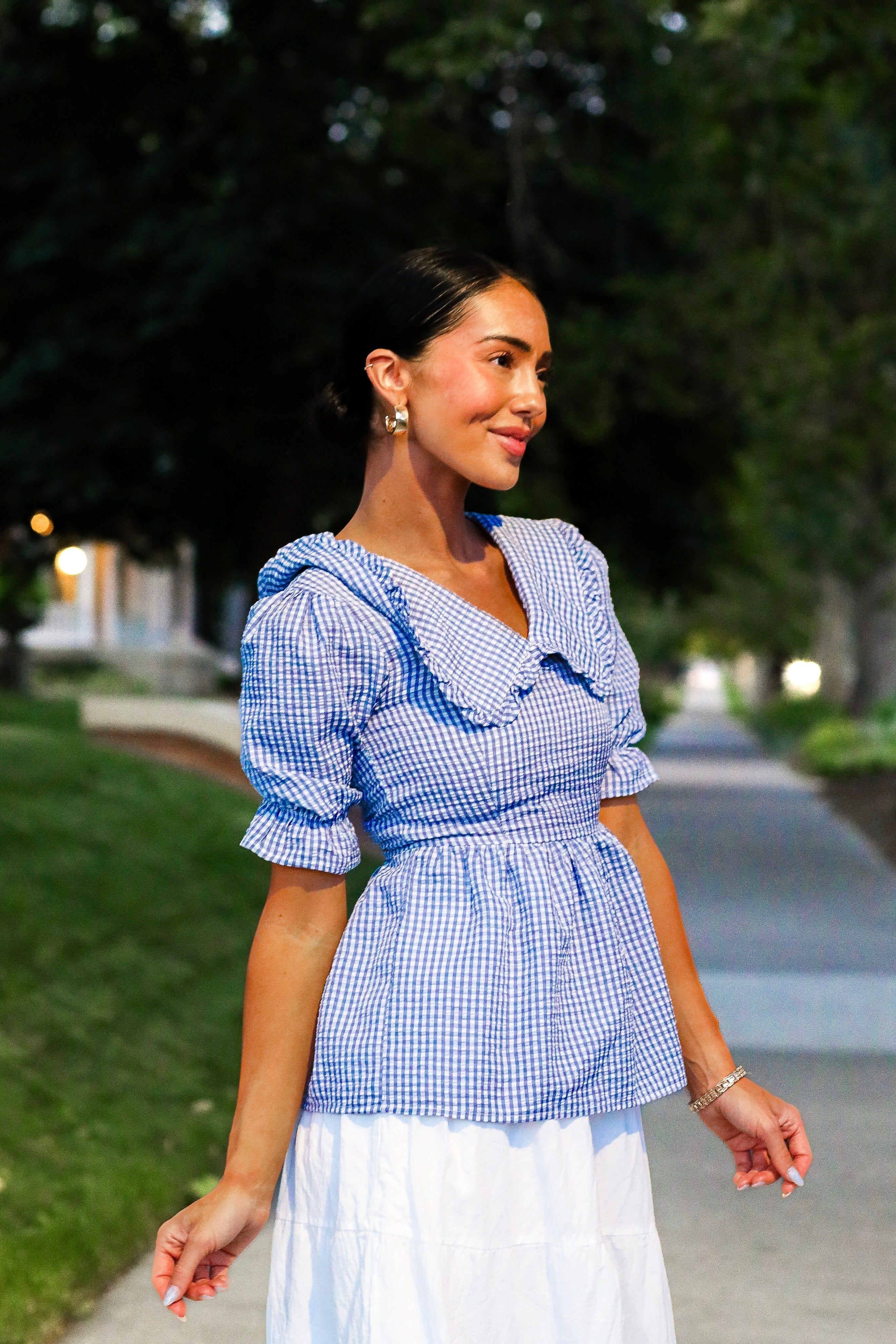 Peter Pan Collared Blouse