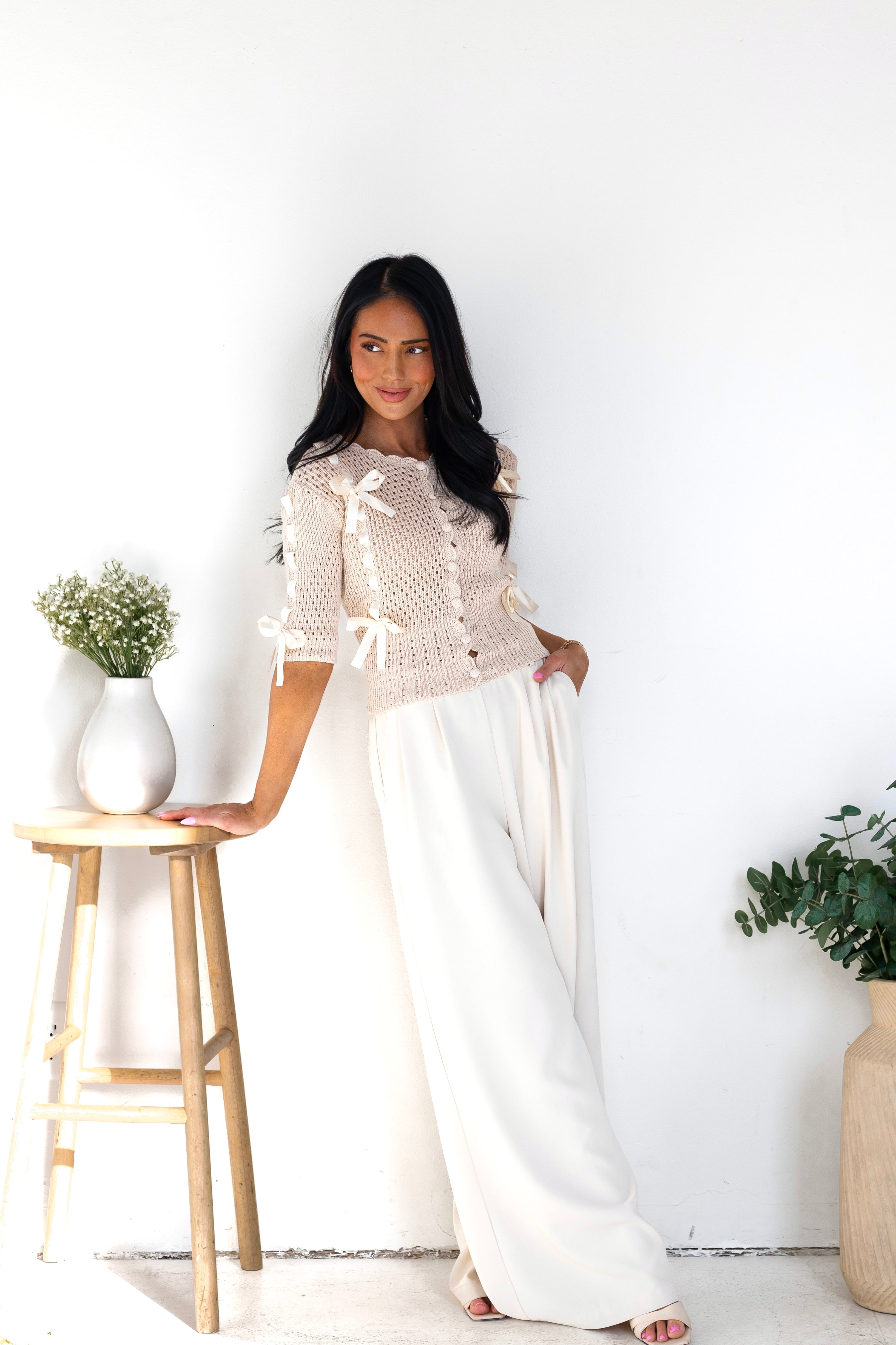 Happy State Of Mind Knit Sweater