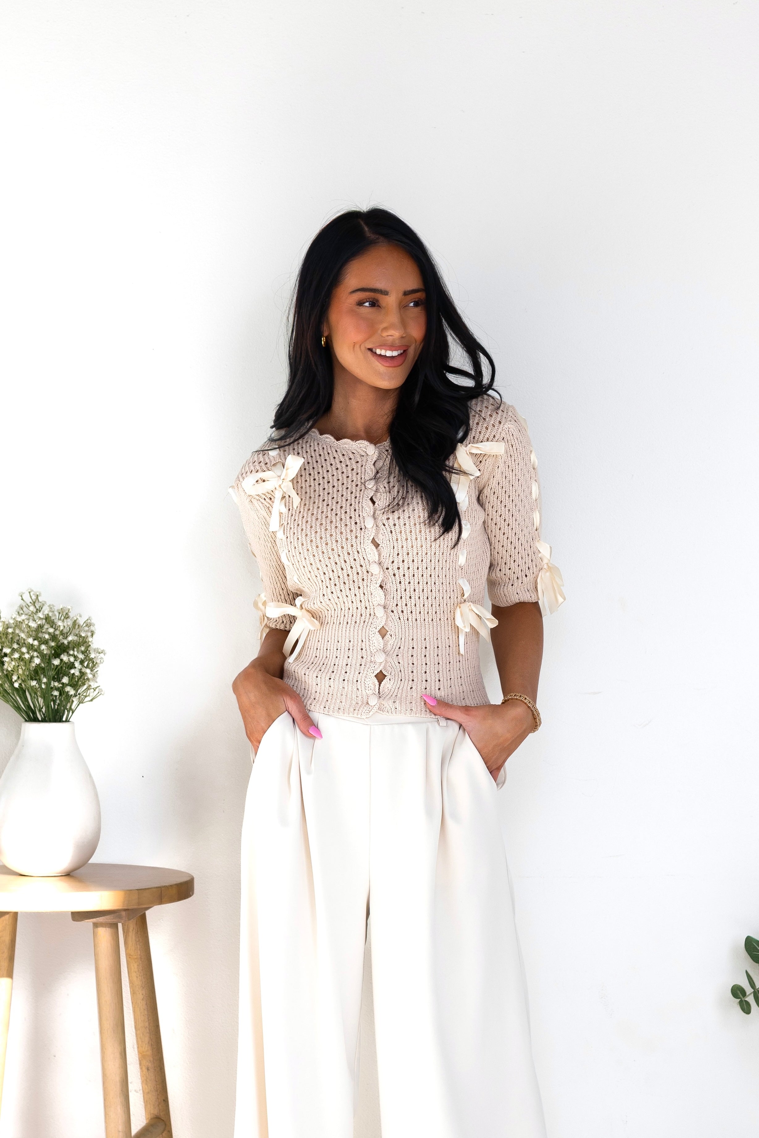 Happy State Of Mind Knit Sweater