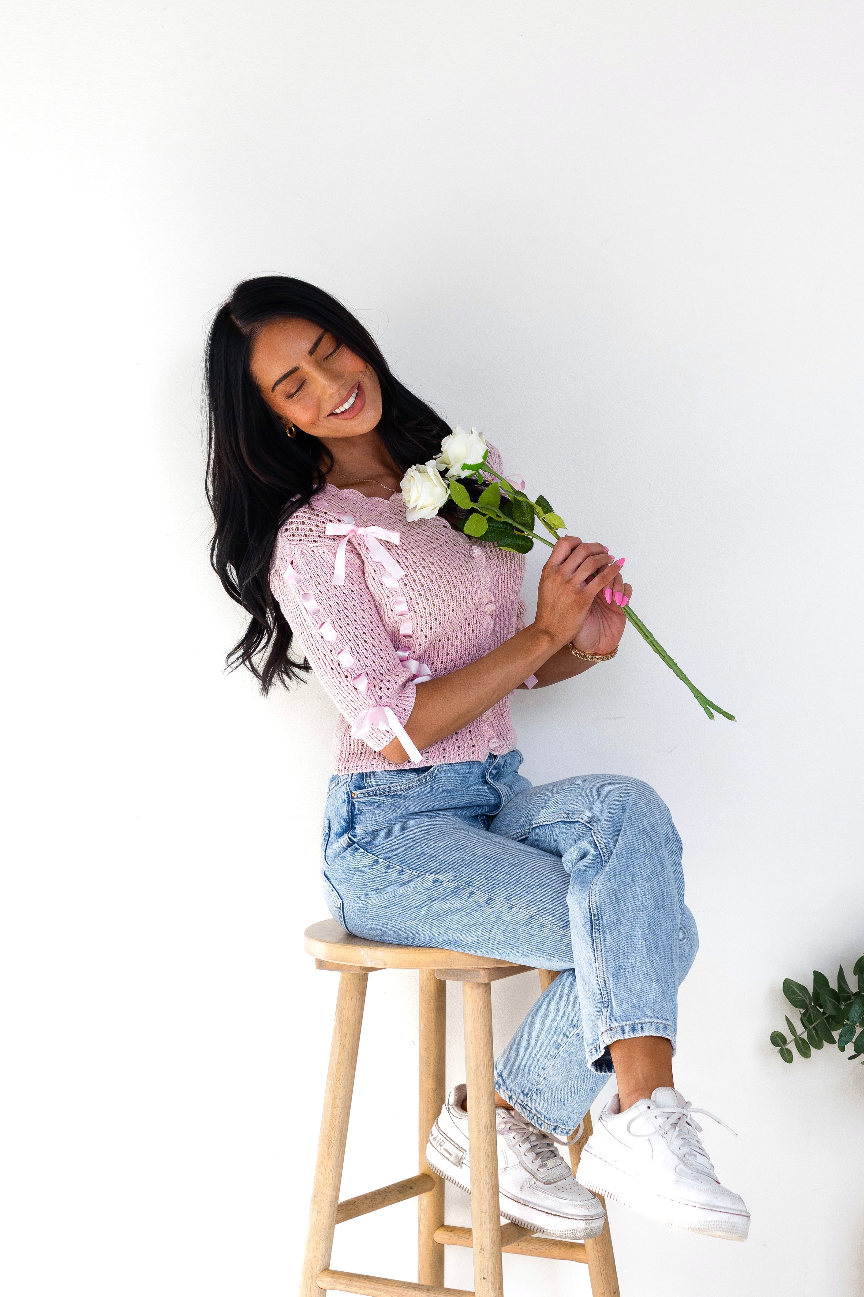 Happy State Of Mind Knit Sweater