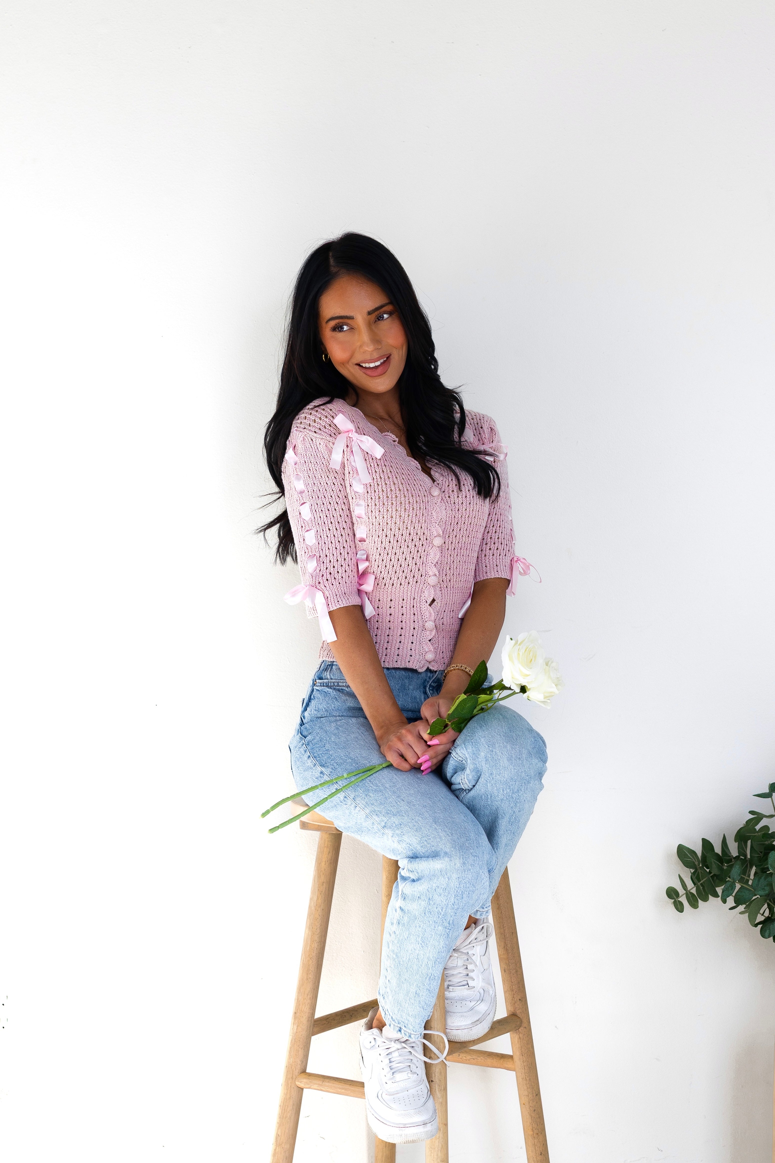 Happy State Of Mind Knit Sweater