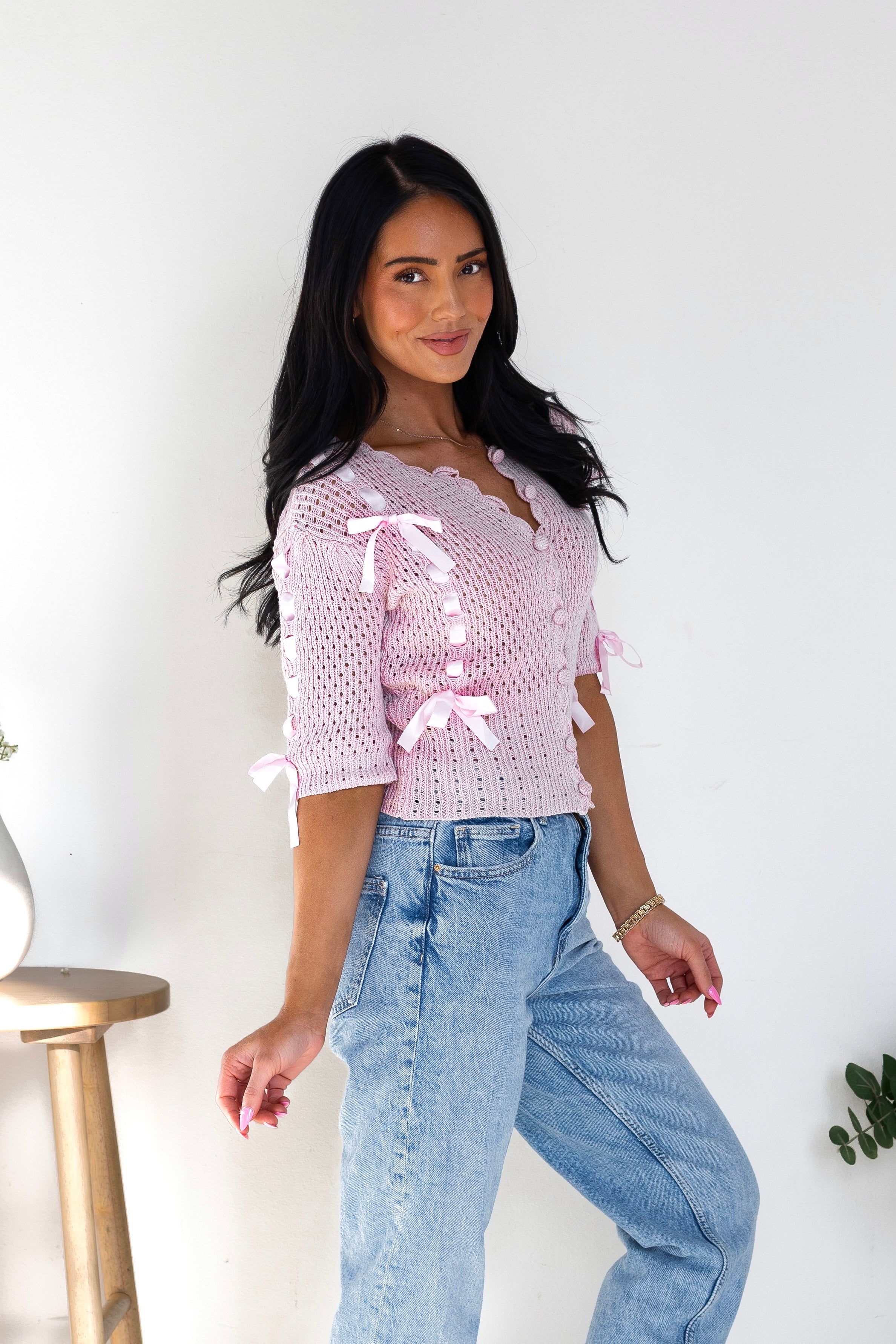 Happy State Of Mind Knit Sweater