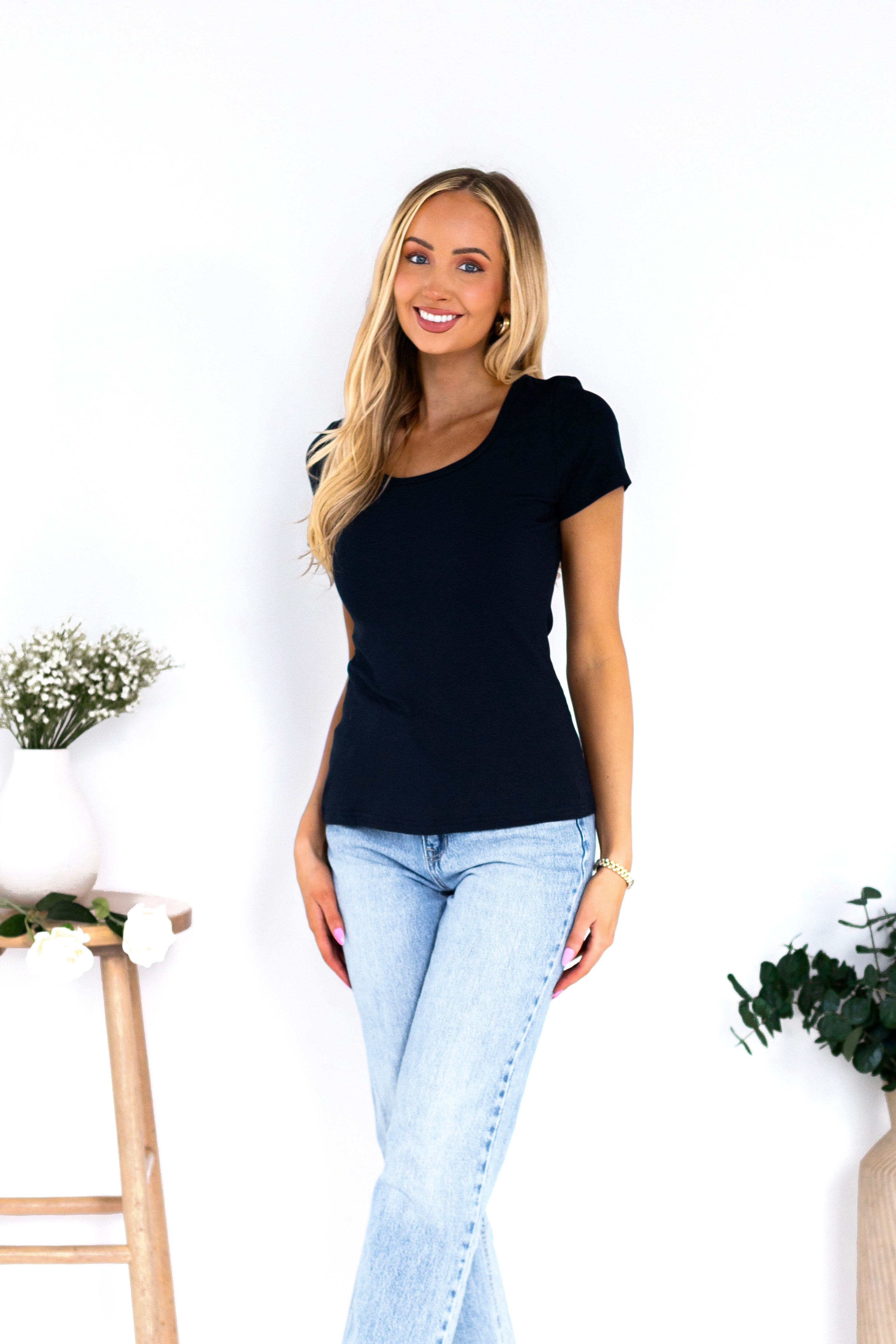 Ever So Charming Scoop Neck Top