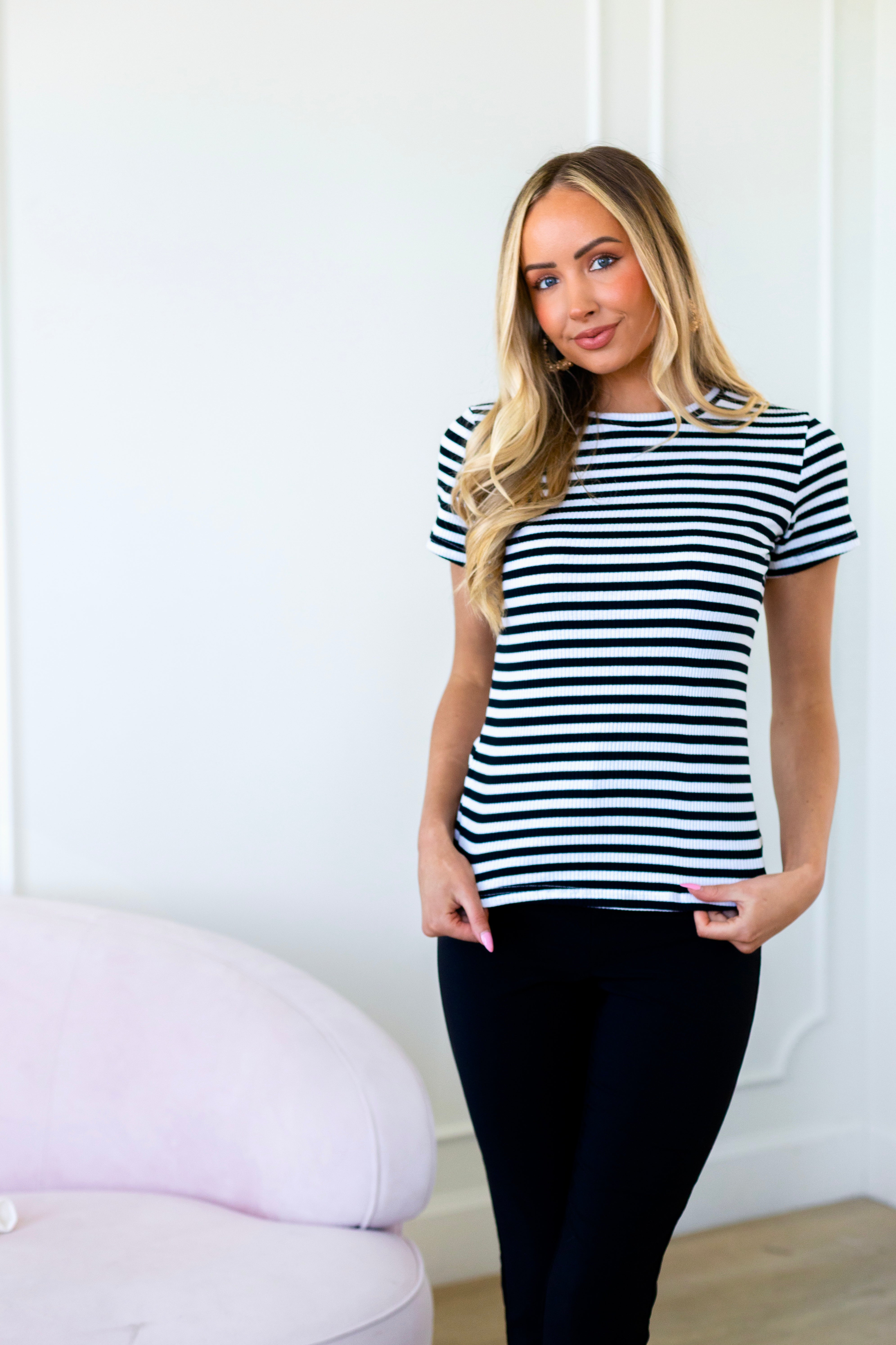 Ever So Grateful Ribbed Tee