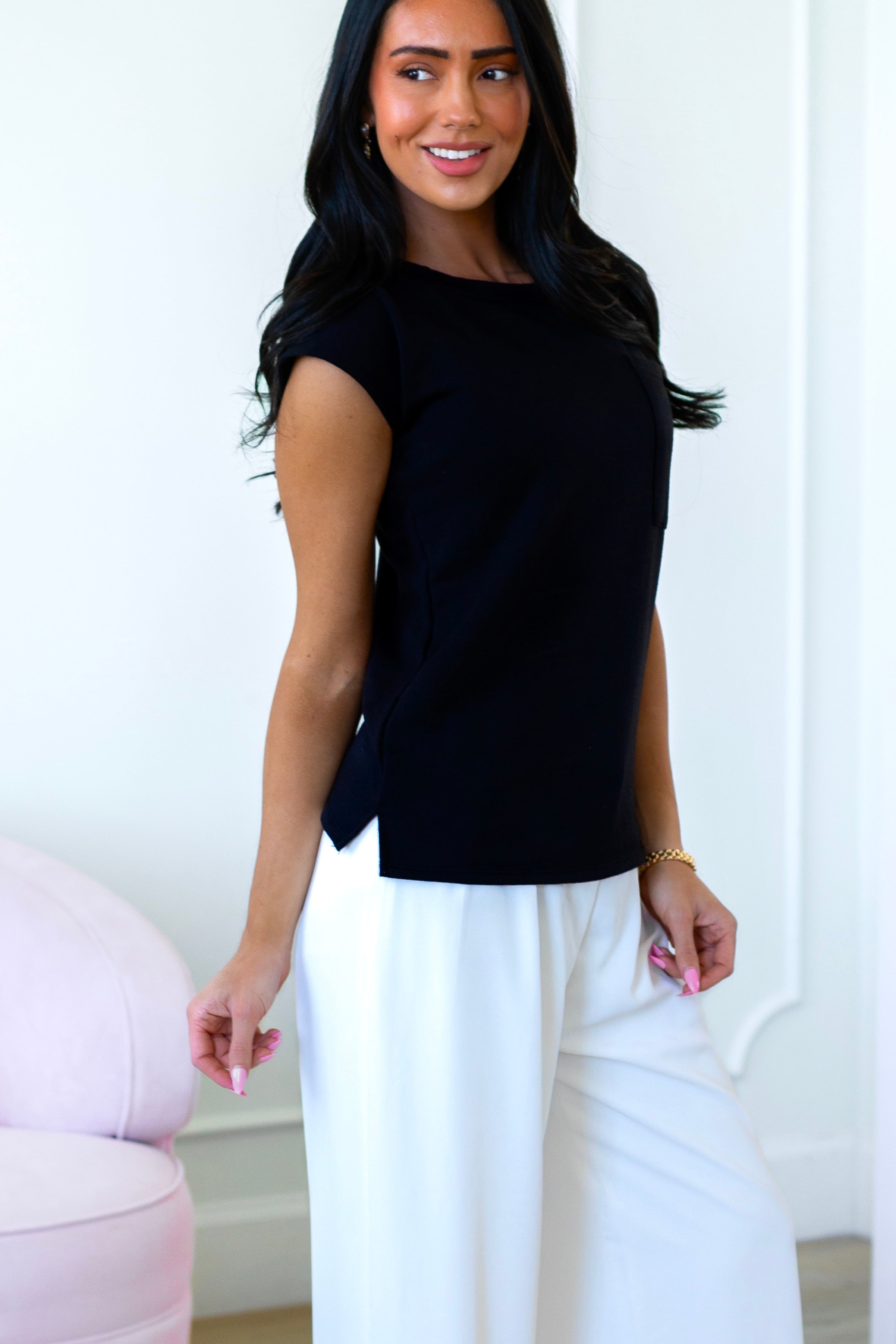 Sunshine In My Pocket Slub Tee