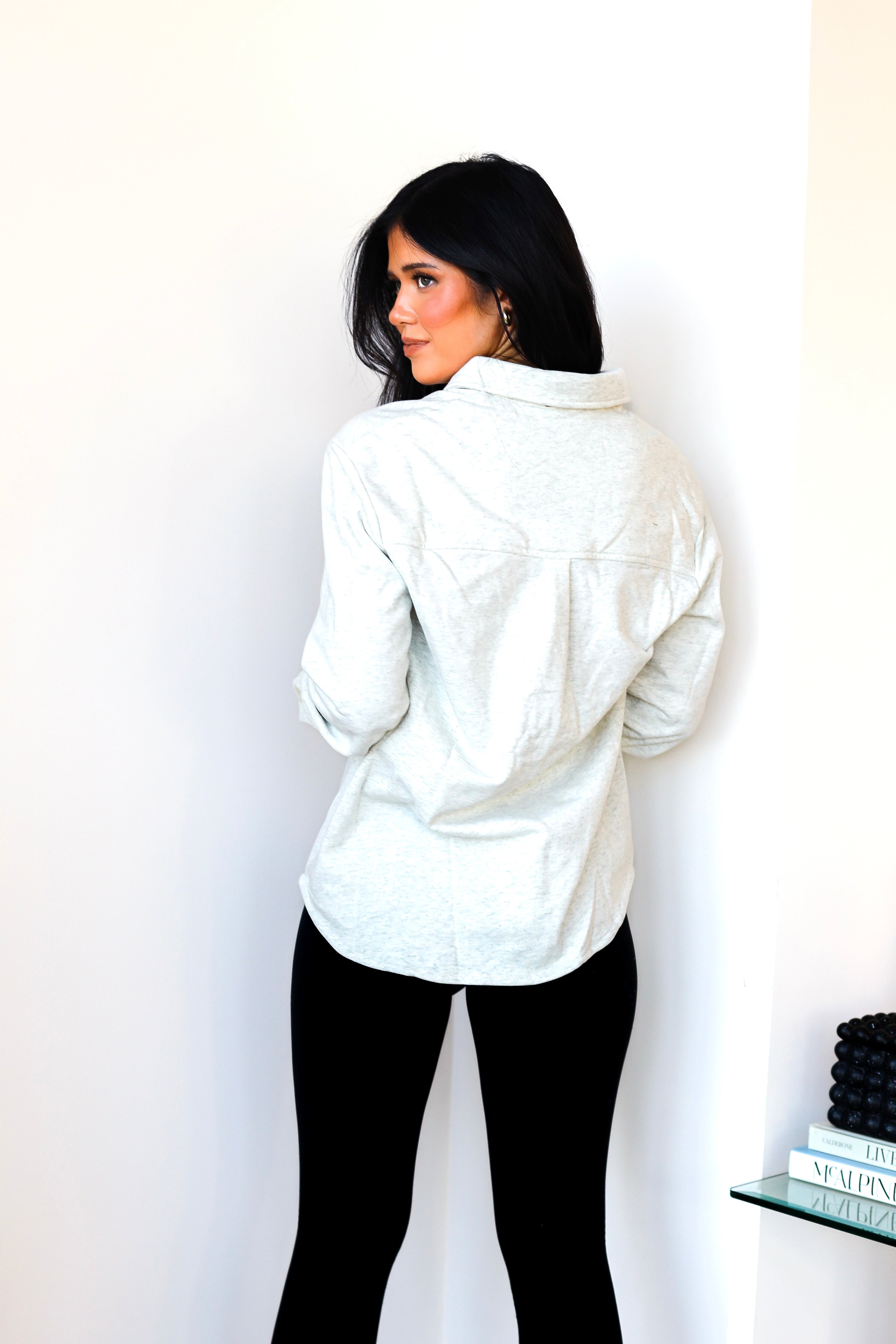 Back In Action Button Down Shacket