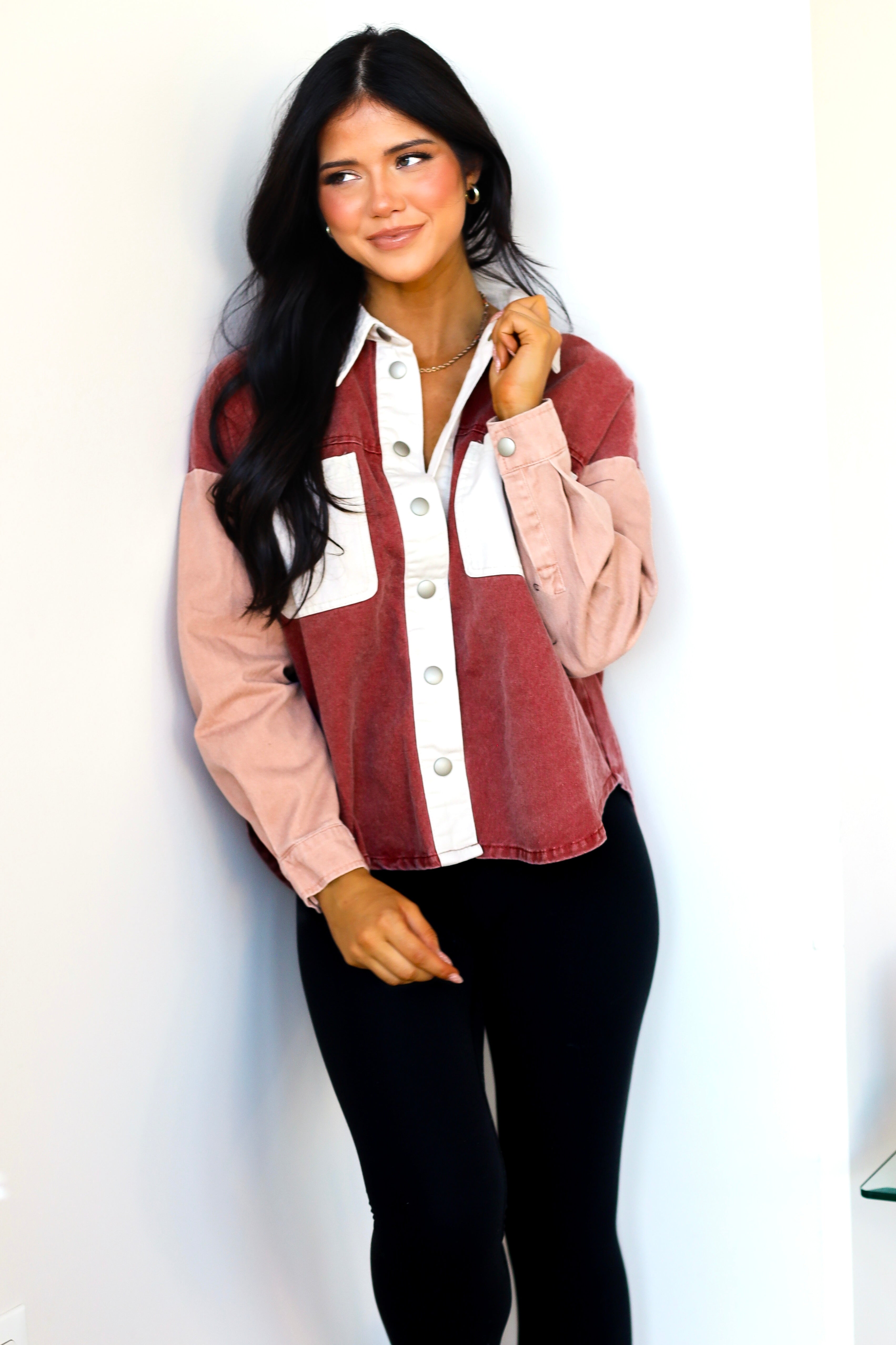 Good Times Color Mix Shacket