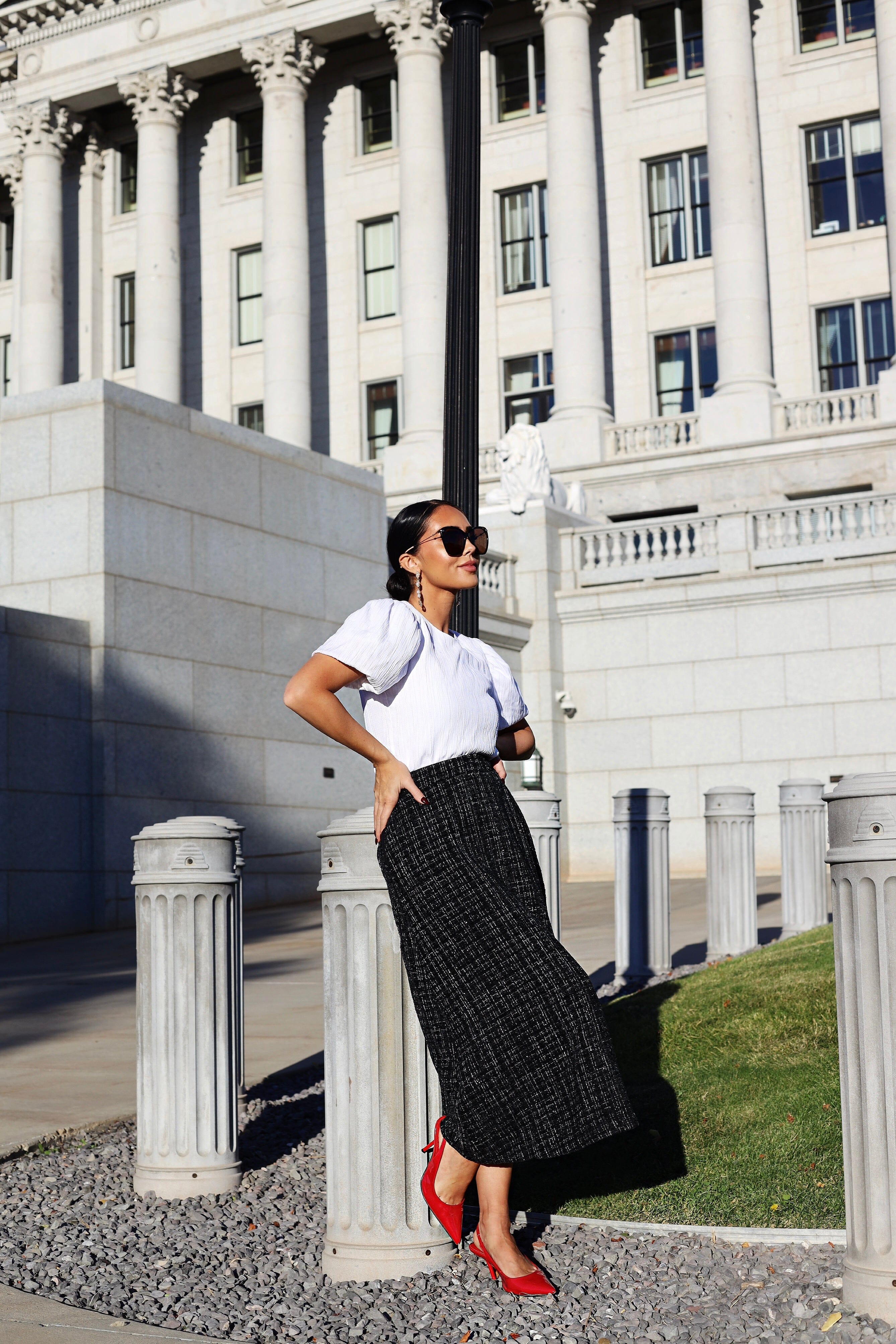 Steal My Heart A-Line Skirt Modest Dresses vendor-unknown