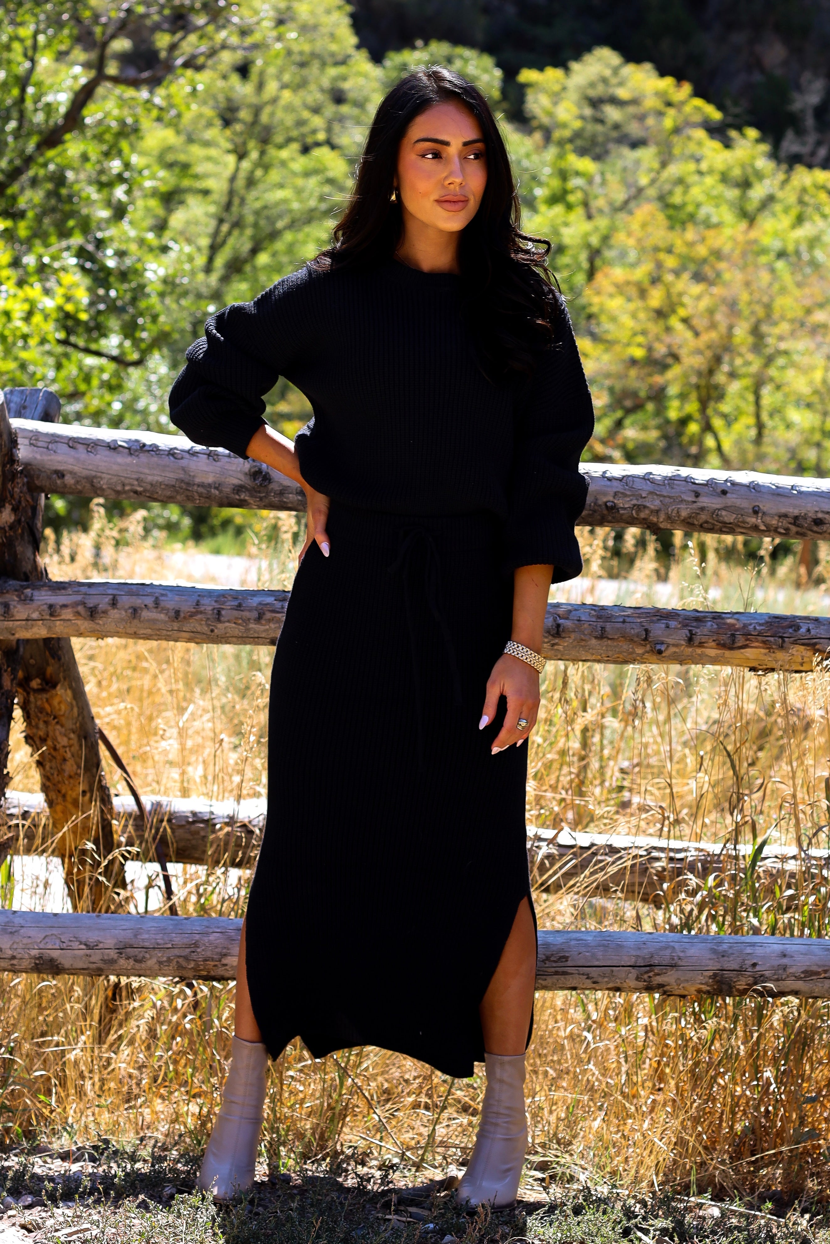 Class That Lasts Sweater Skirt