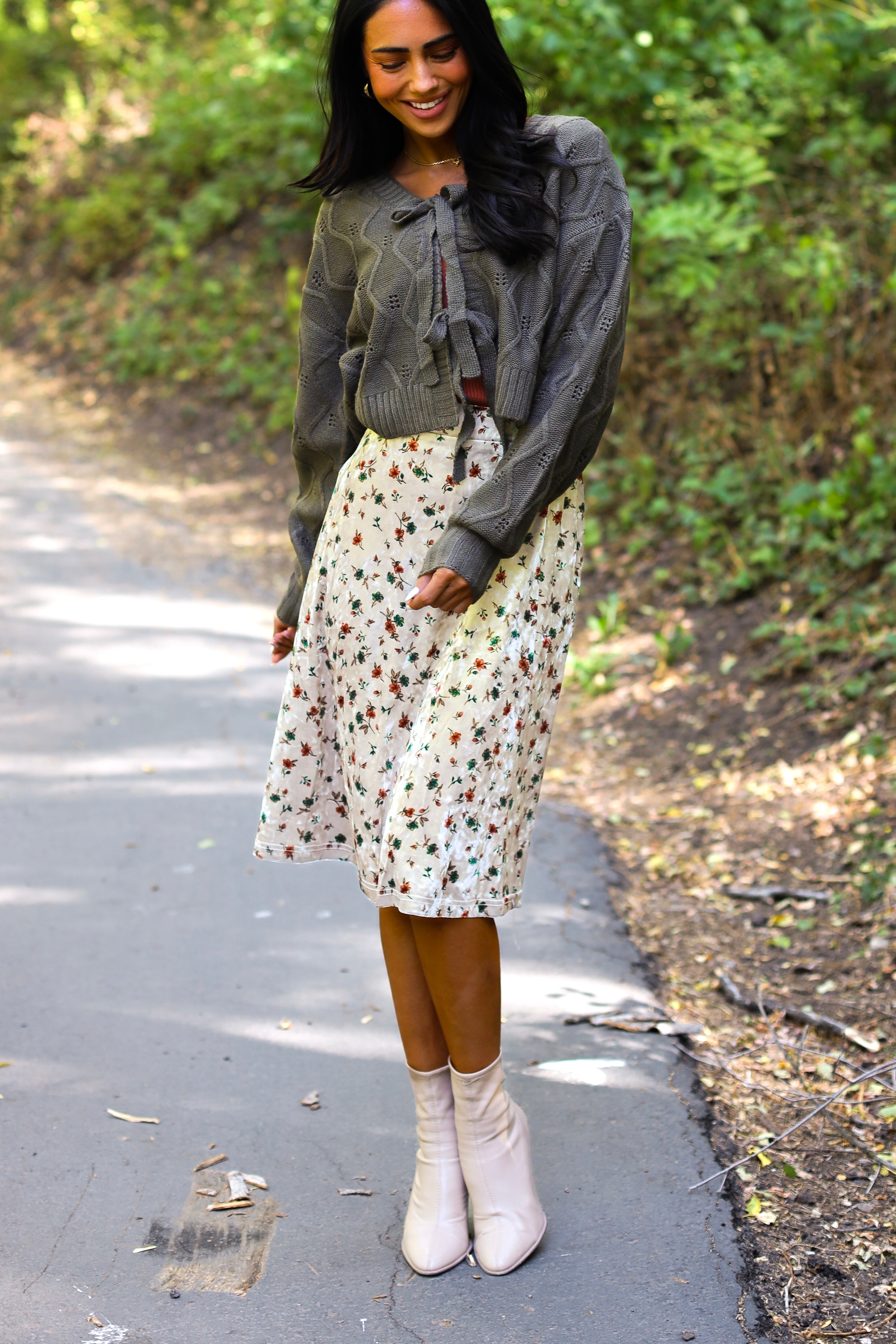 Lasting Love Tie Front Cardigan