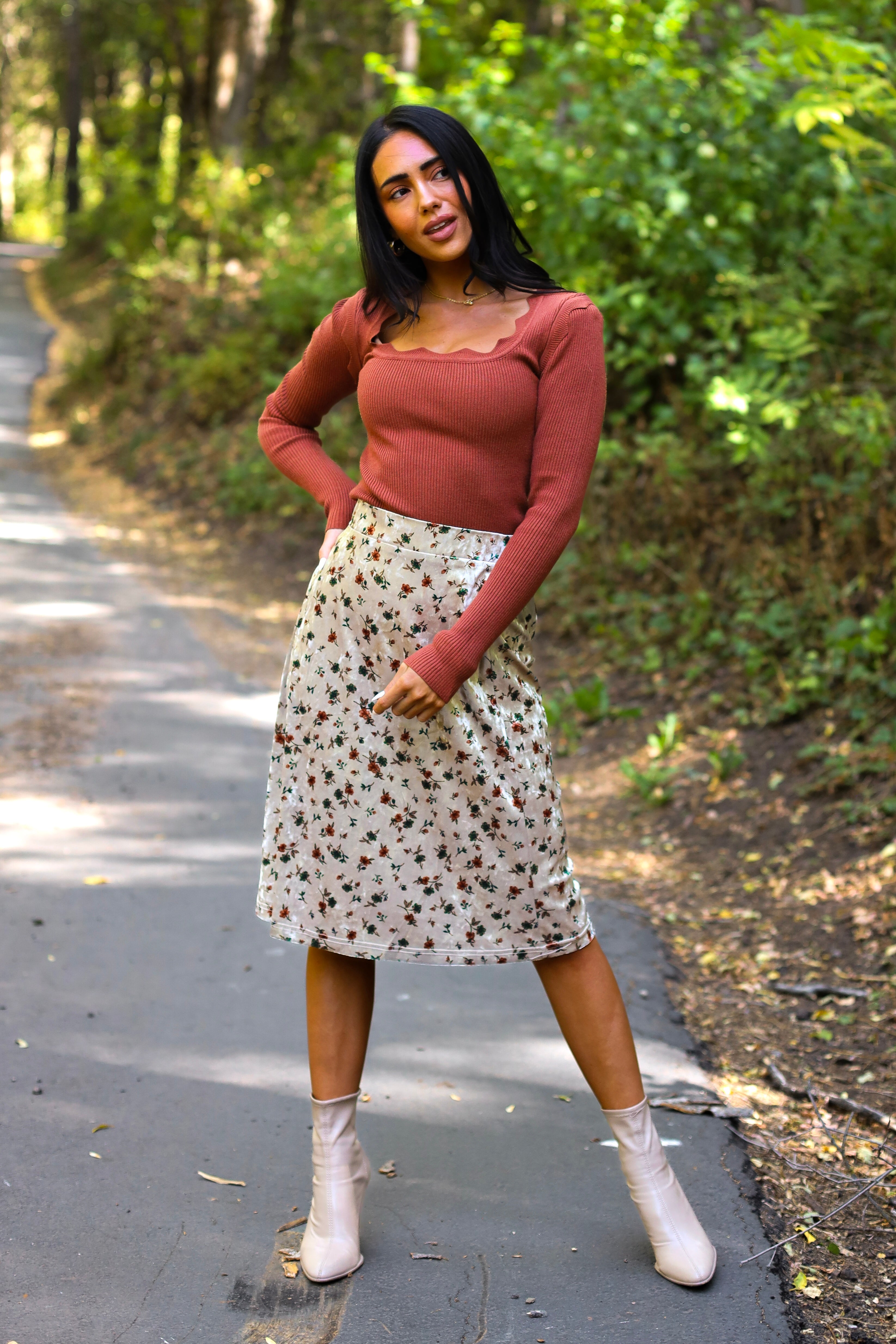 Love & Light A-line Skirt