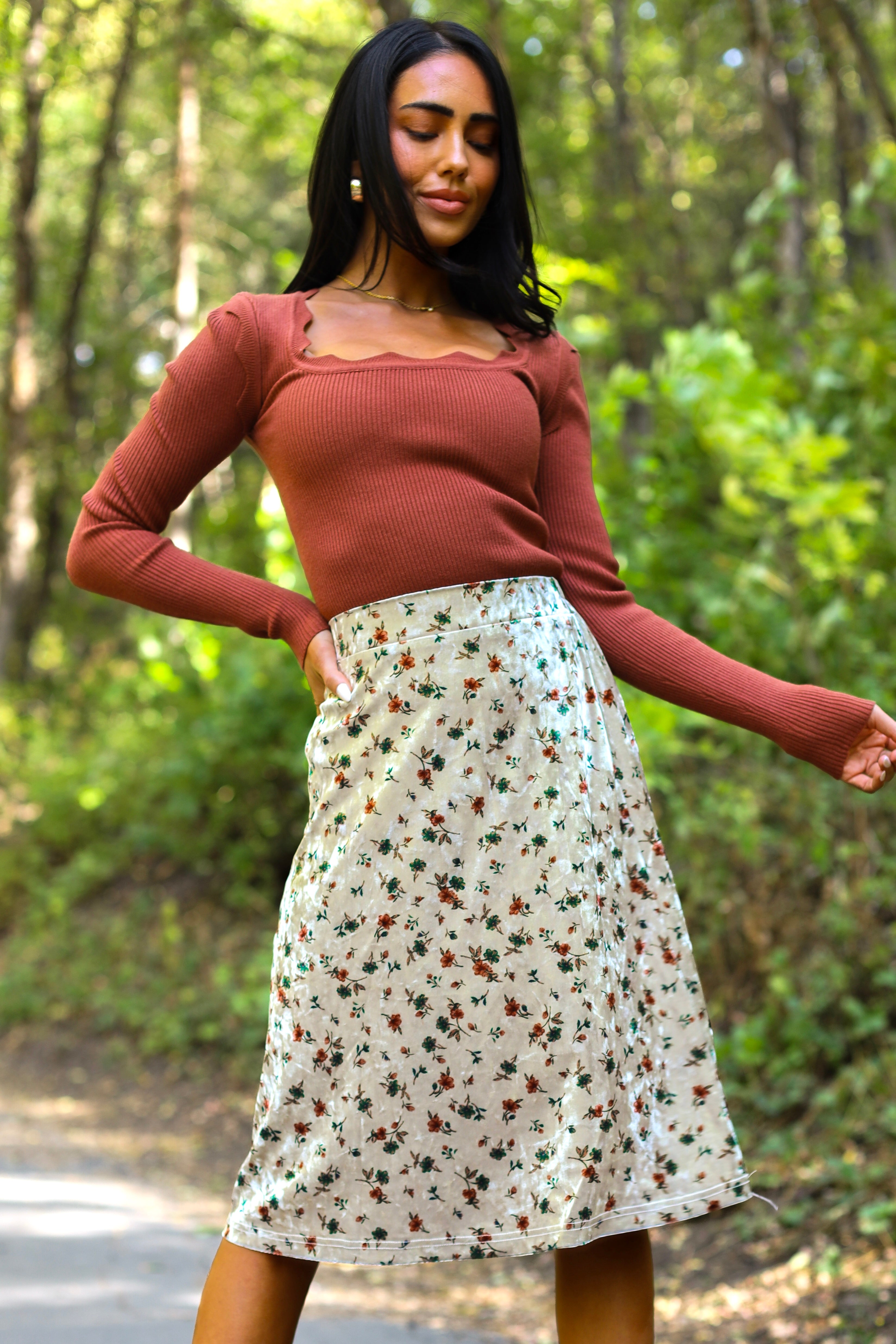 Love & Light A-line Skirt