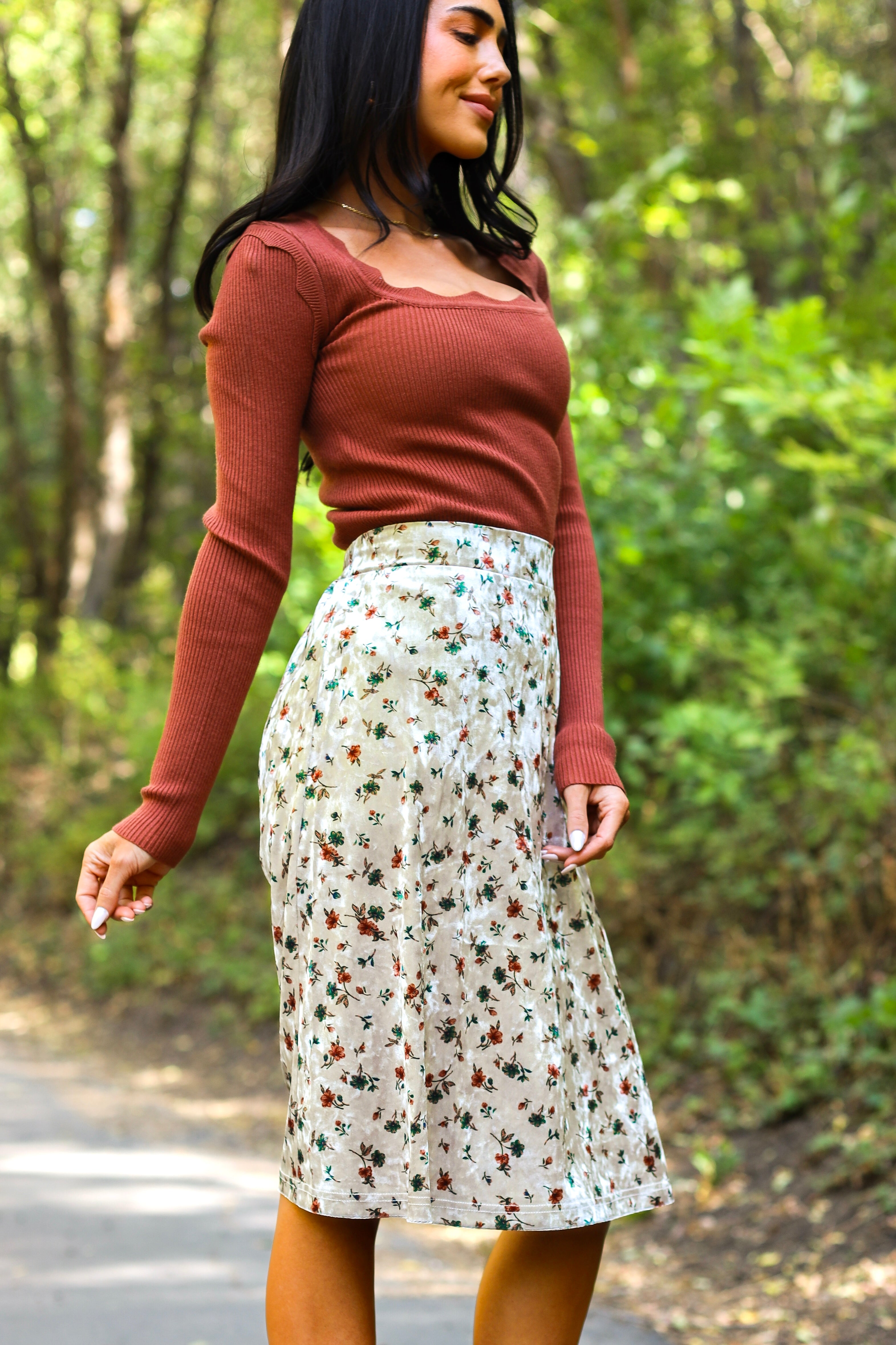 Love & Light A-line Skirt