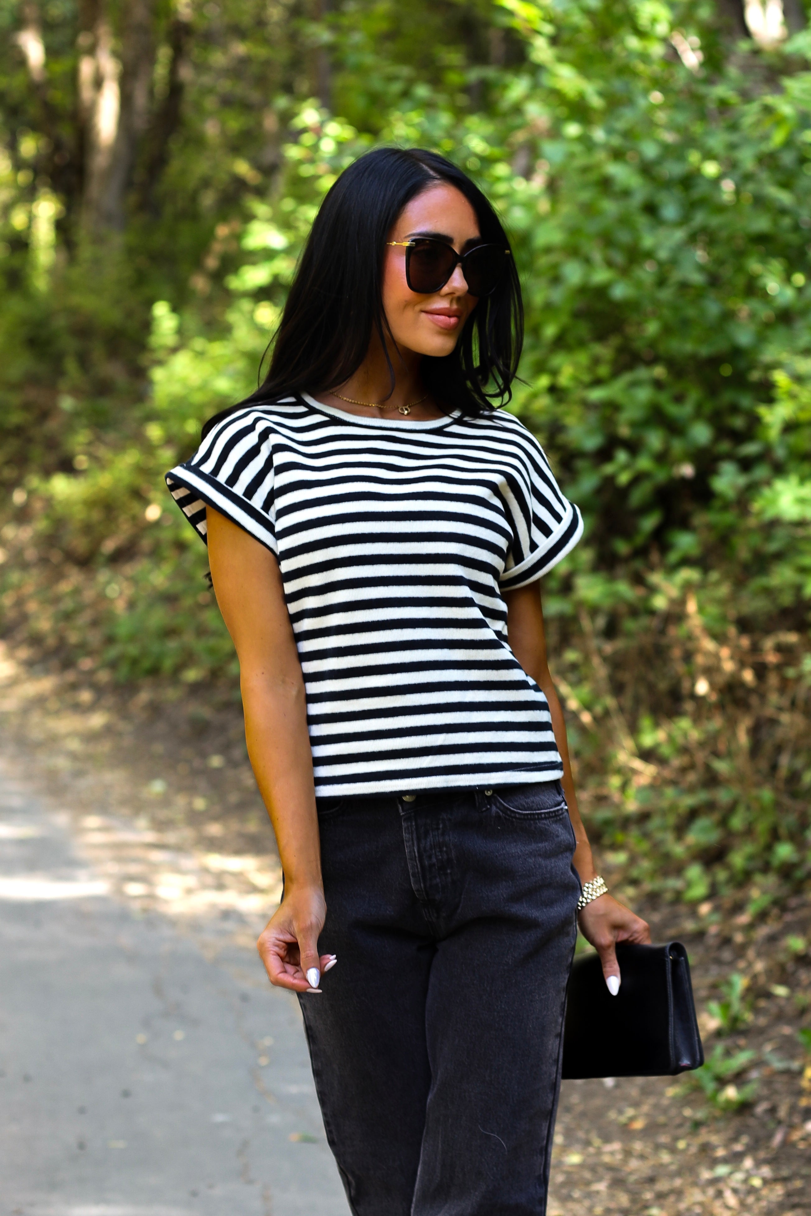 Good Vibes Boxy Knit Top