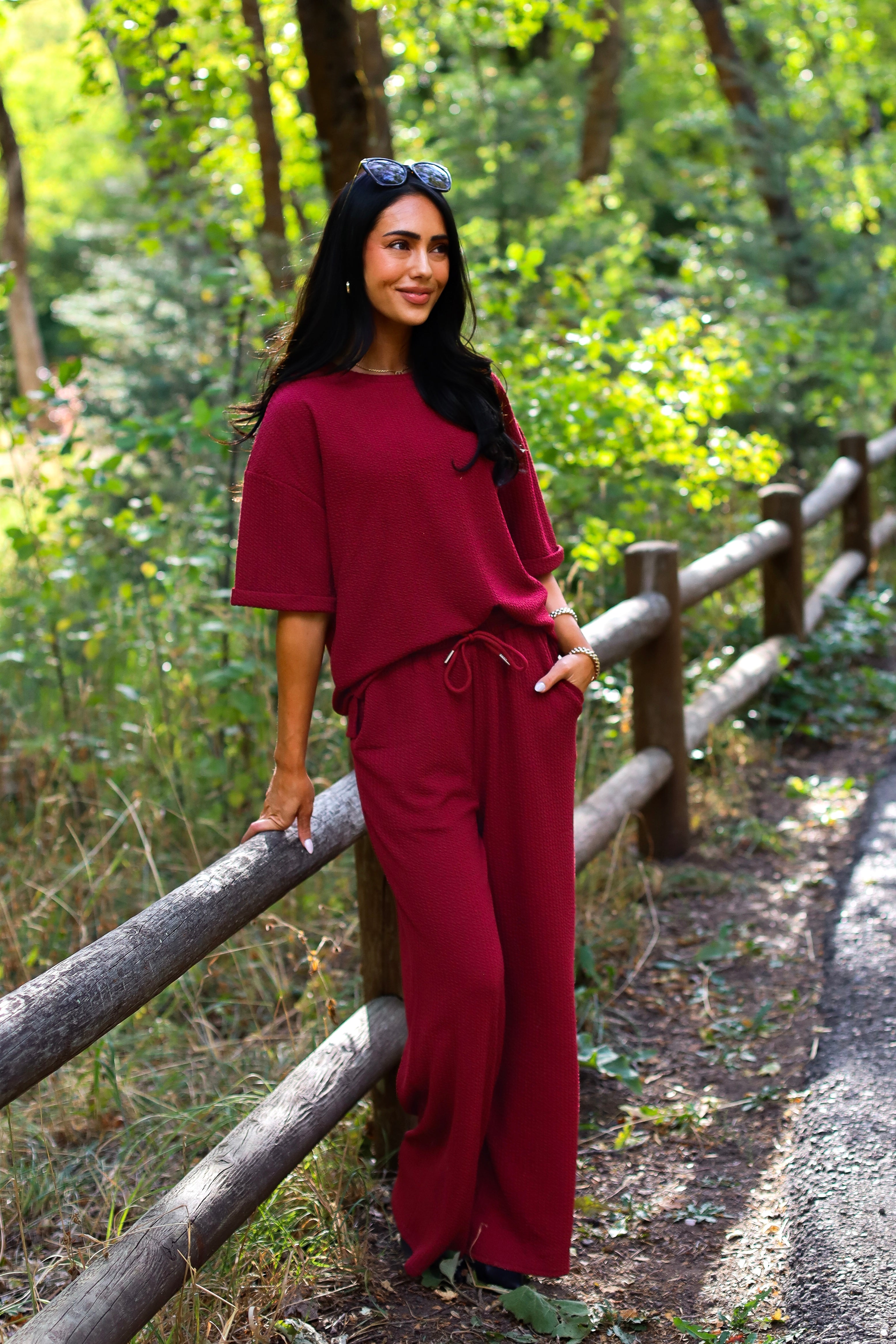 All That Class Textured Top