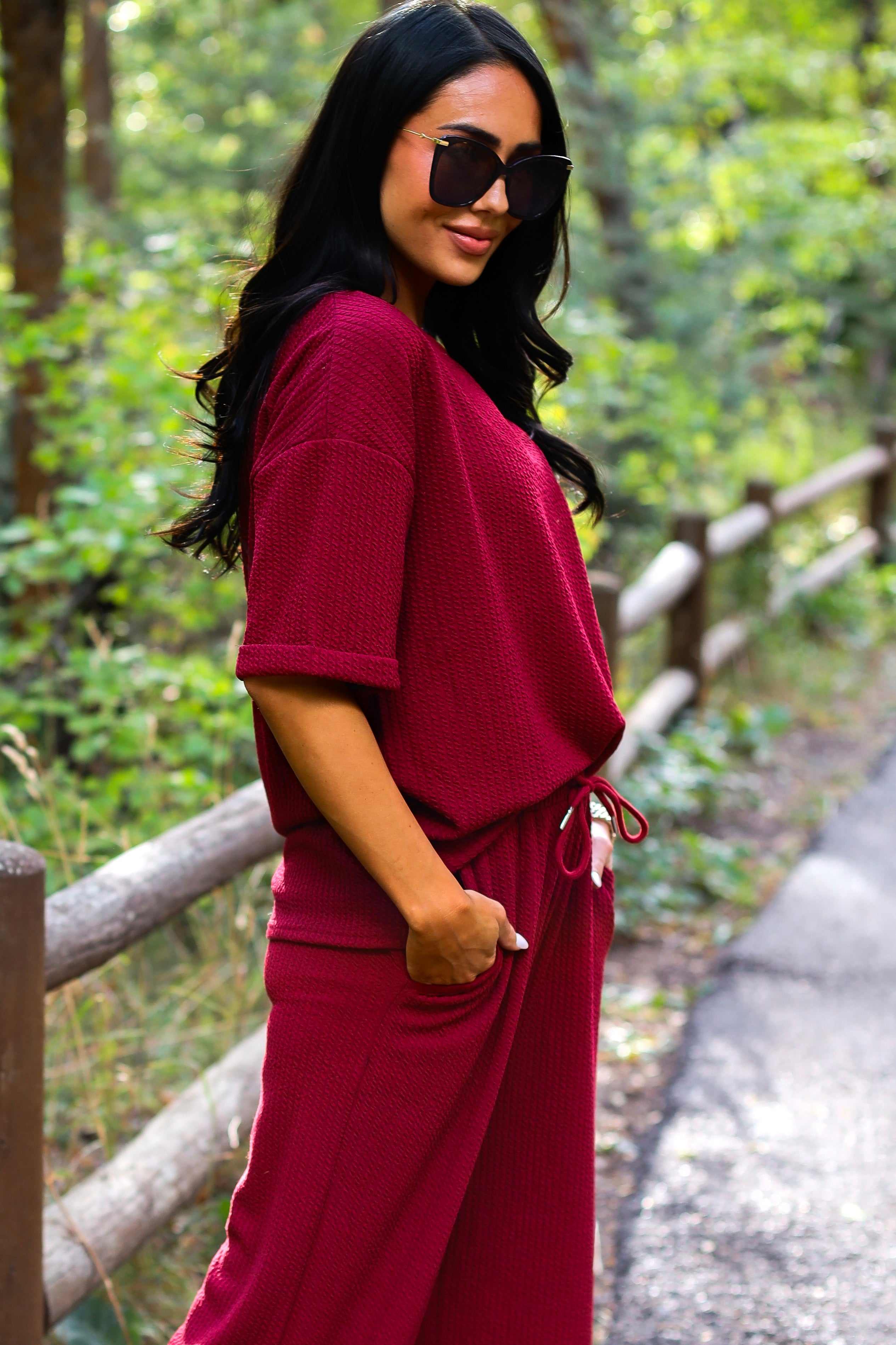 All That Class Textured Top