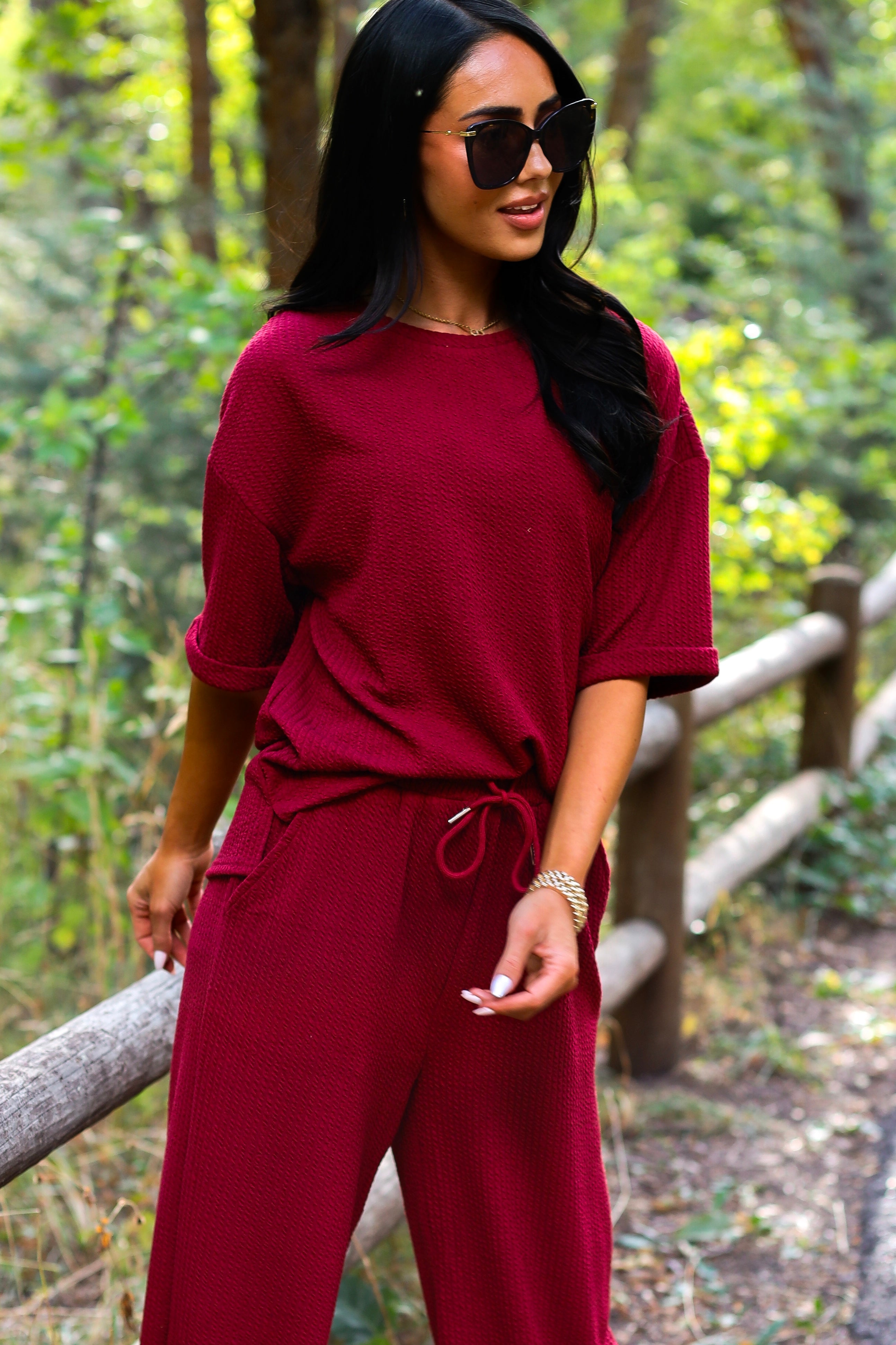 All That Class Textured Top