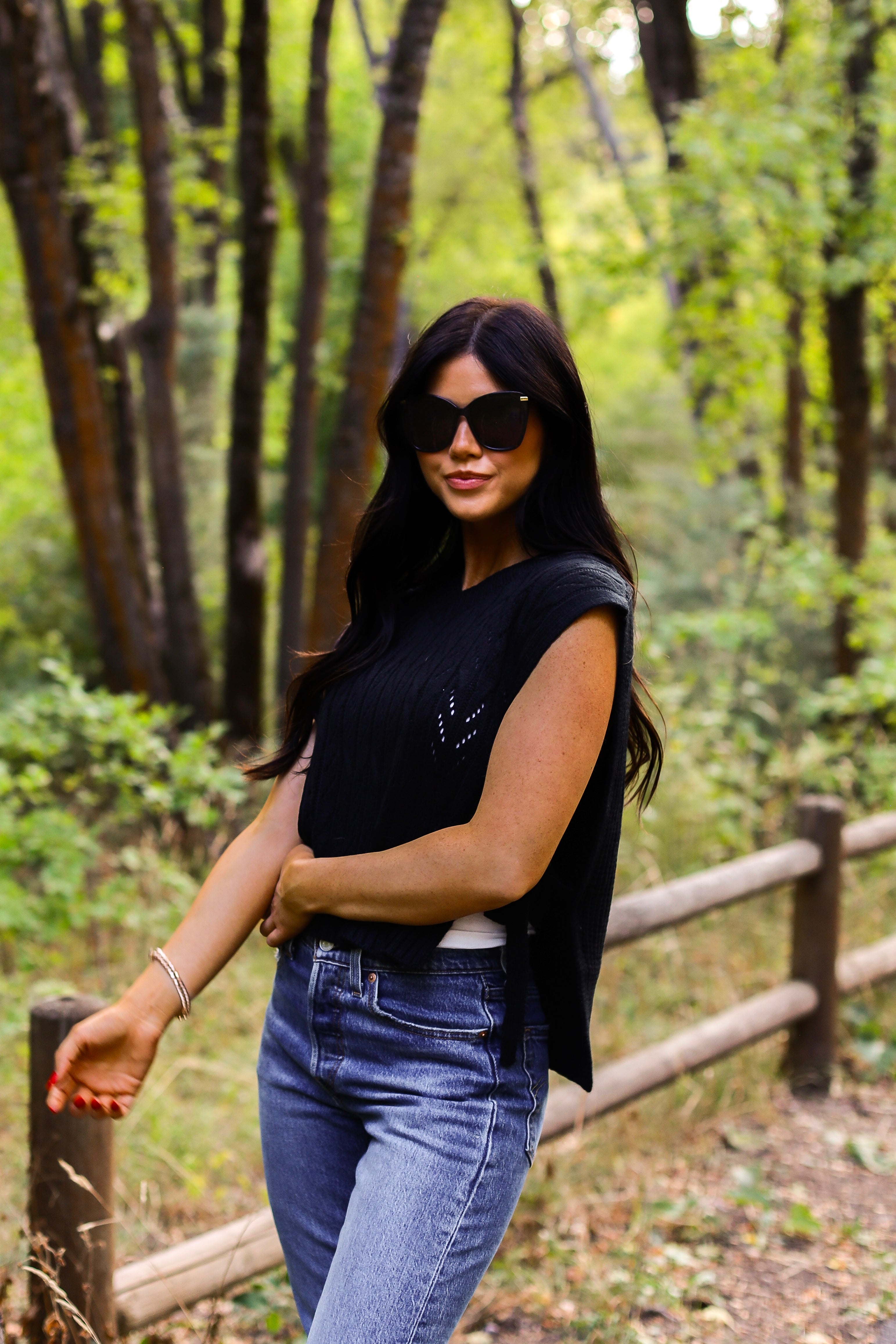 Cable Knit Sweater Vest