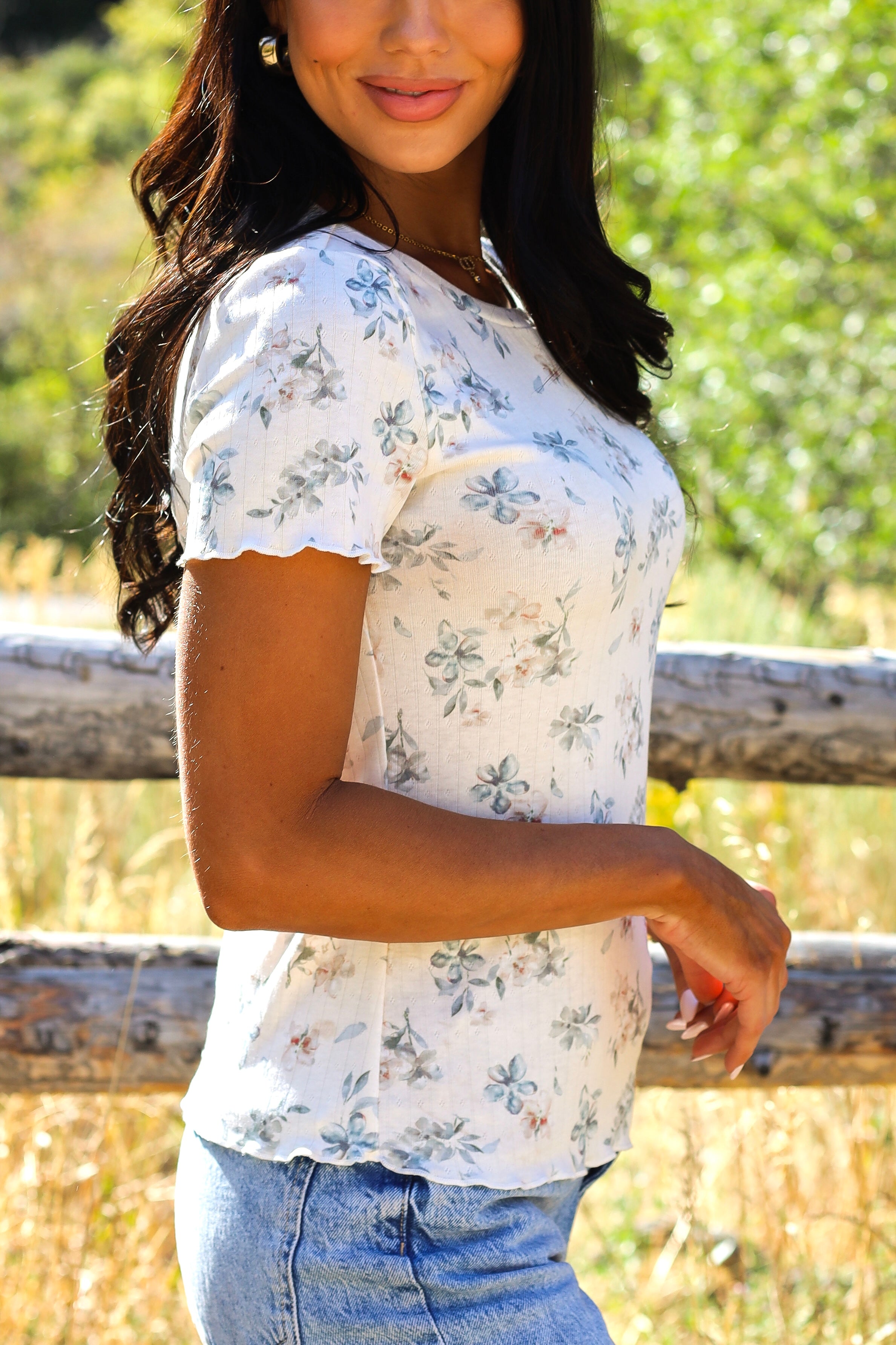 One Day Lettuce Edge Tee