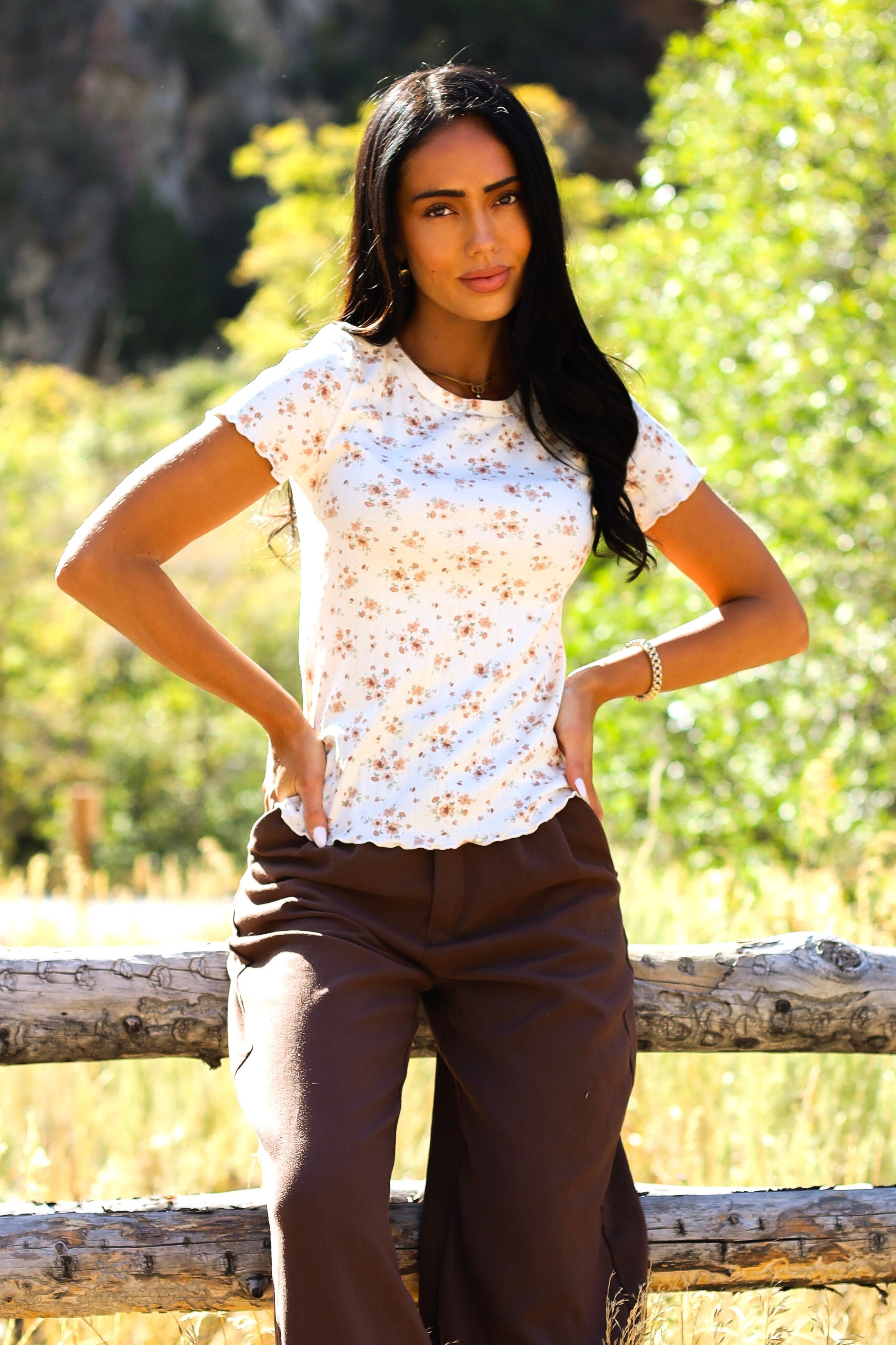 One Day Lettuce Edge Tee