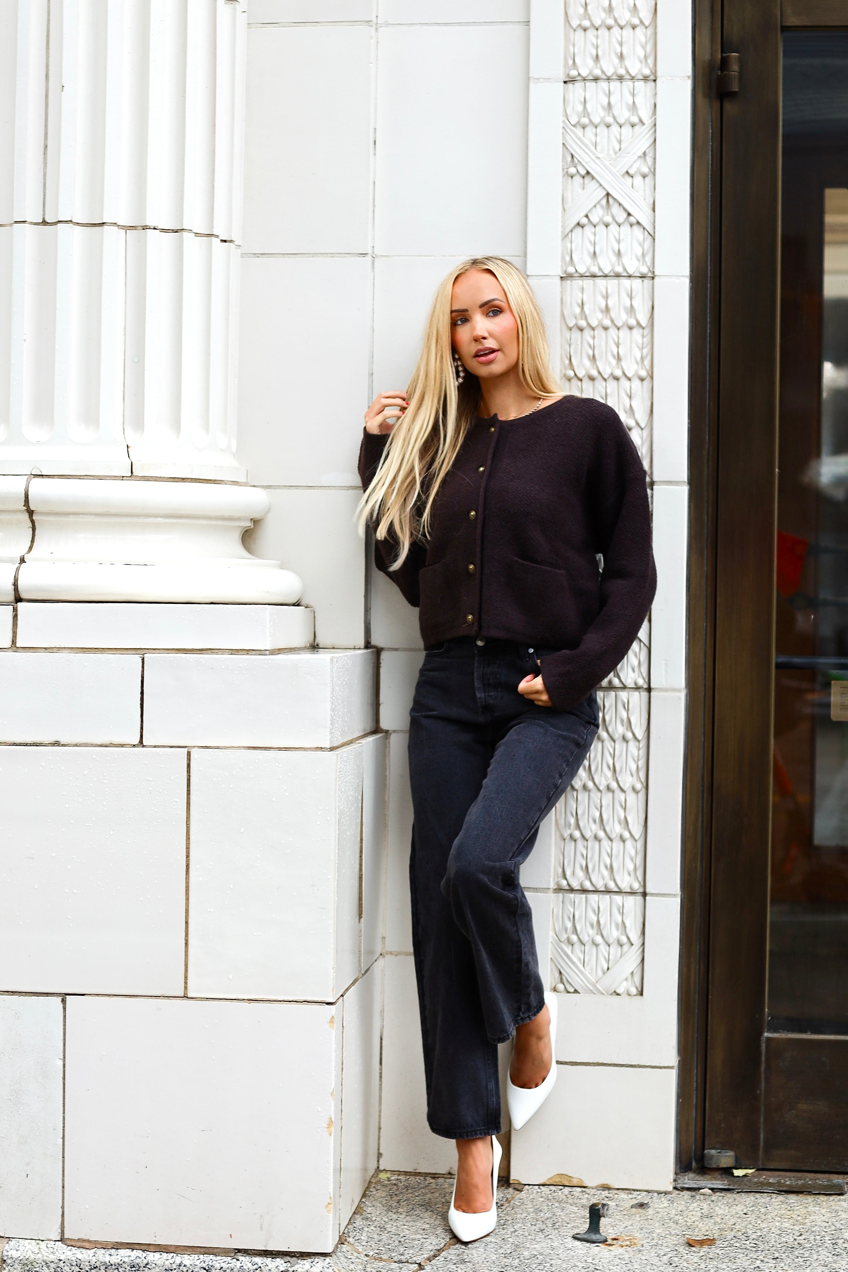 Stunner Button Front Cardi