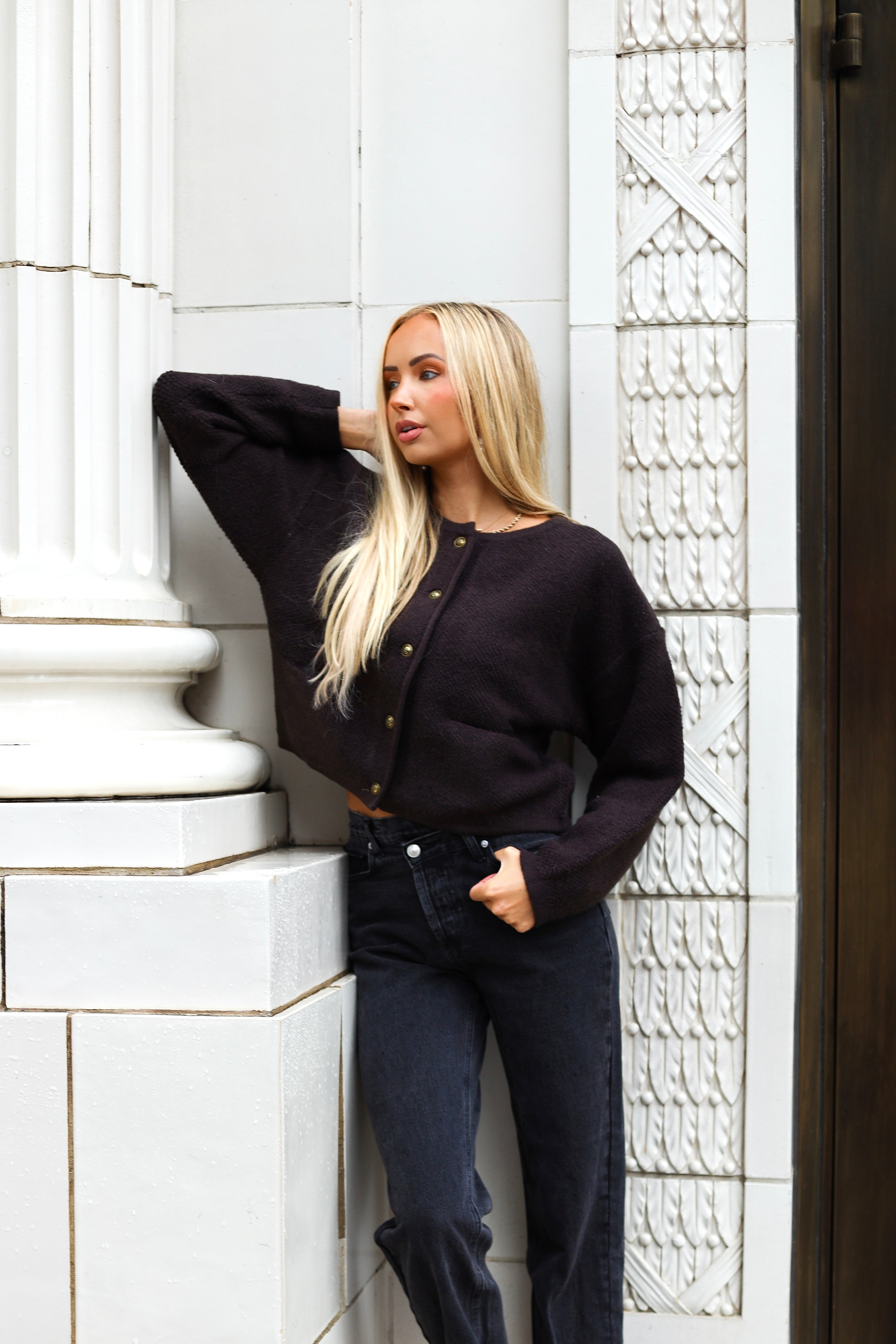 Stunner Button Front Cardi