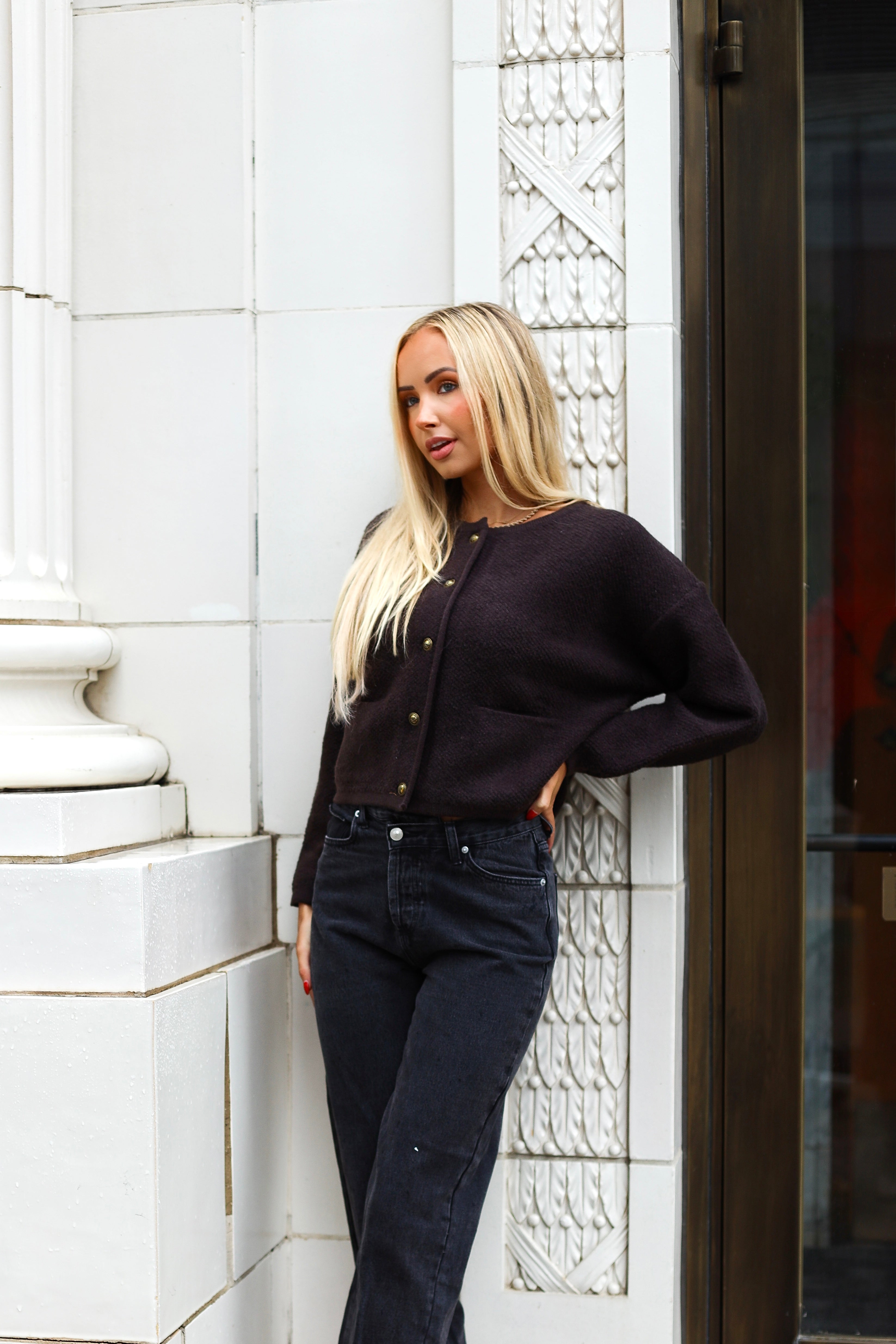 Stunner Button Front Cardi