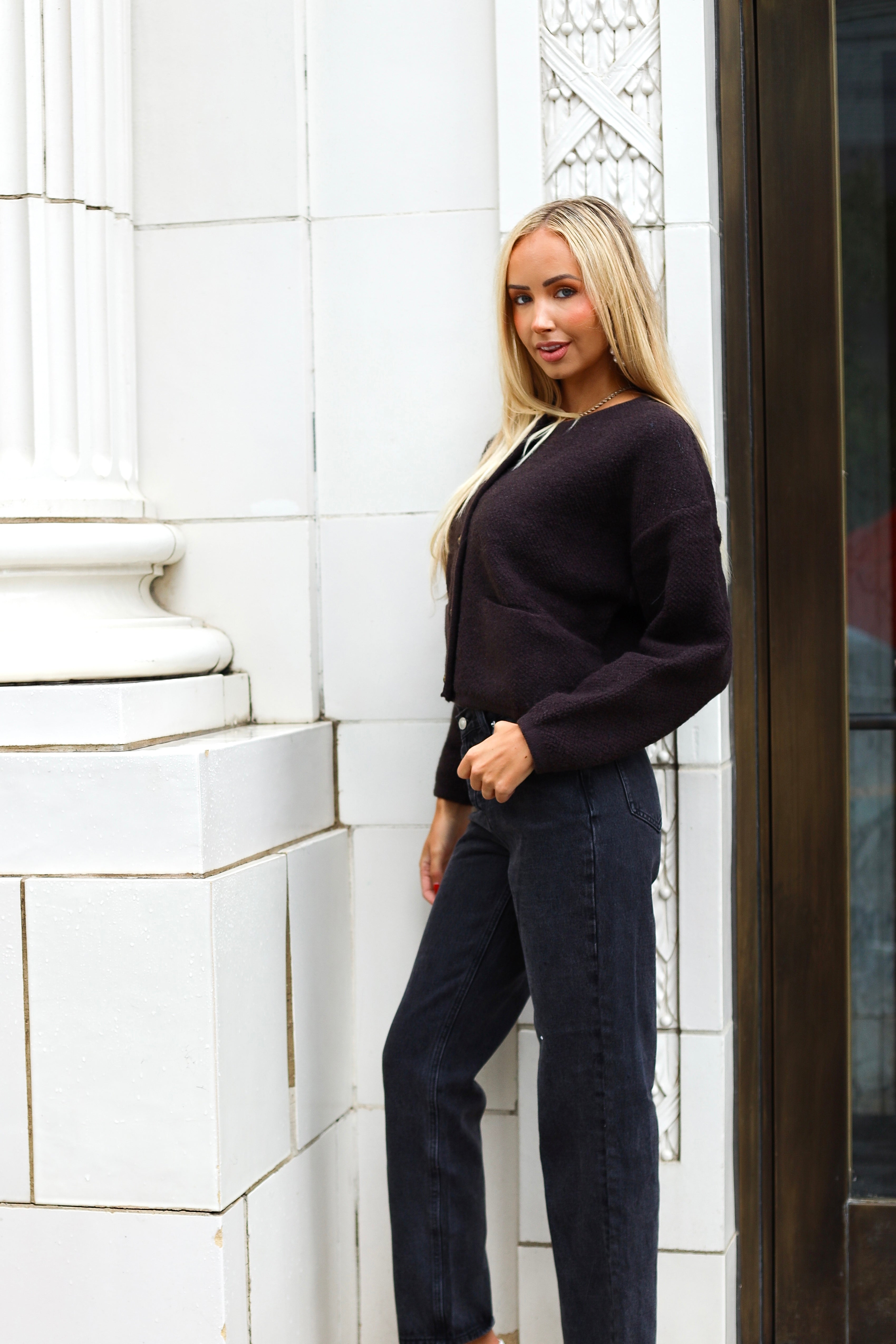 Stunner Button Front Cardi