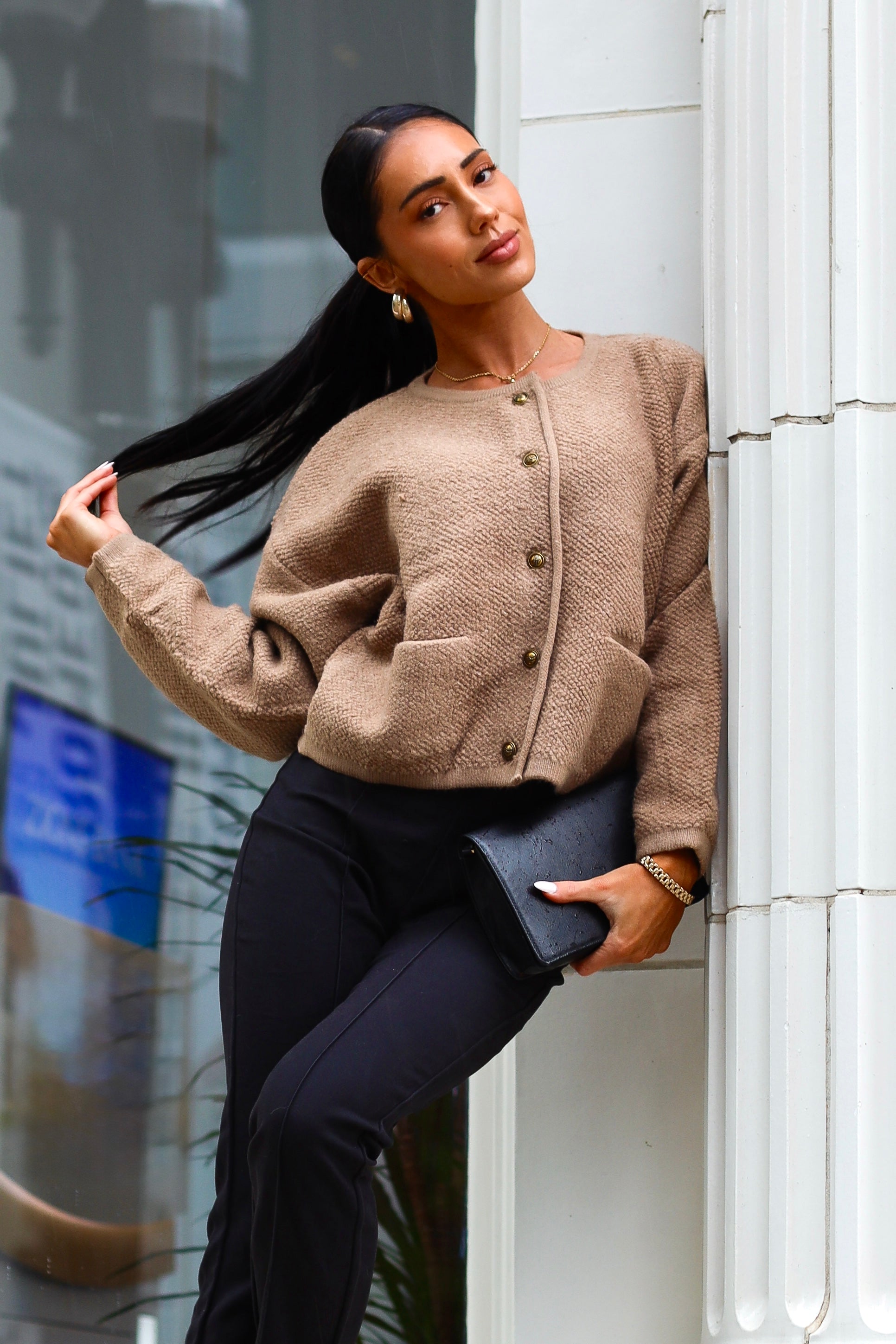 Stunner Button Front Cardi