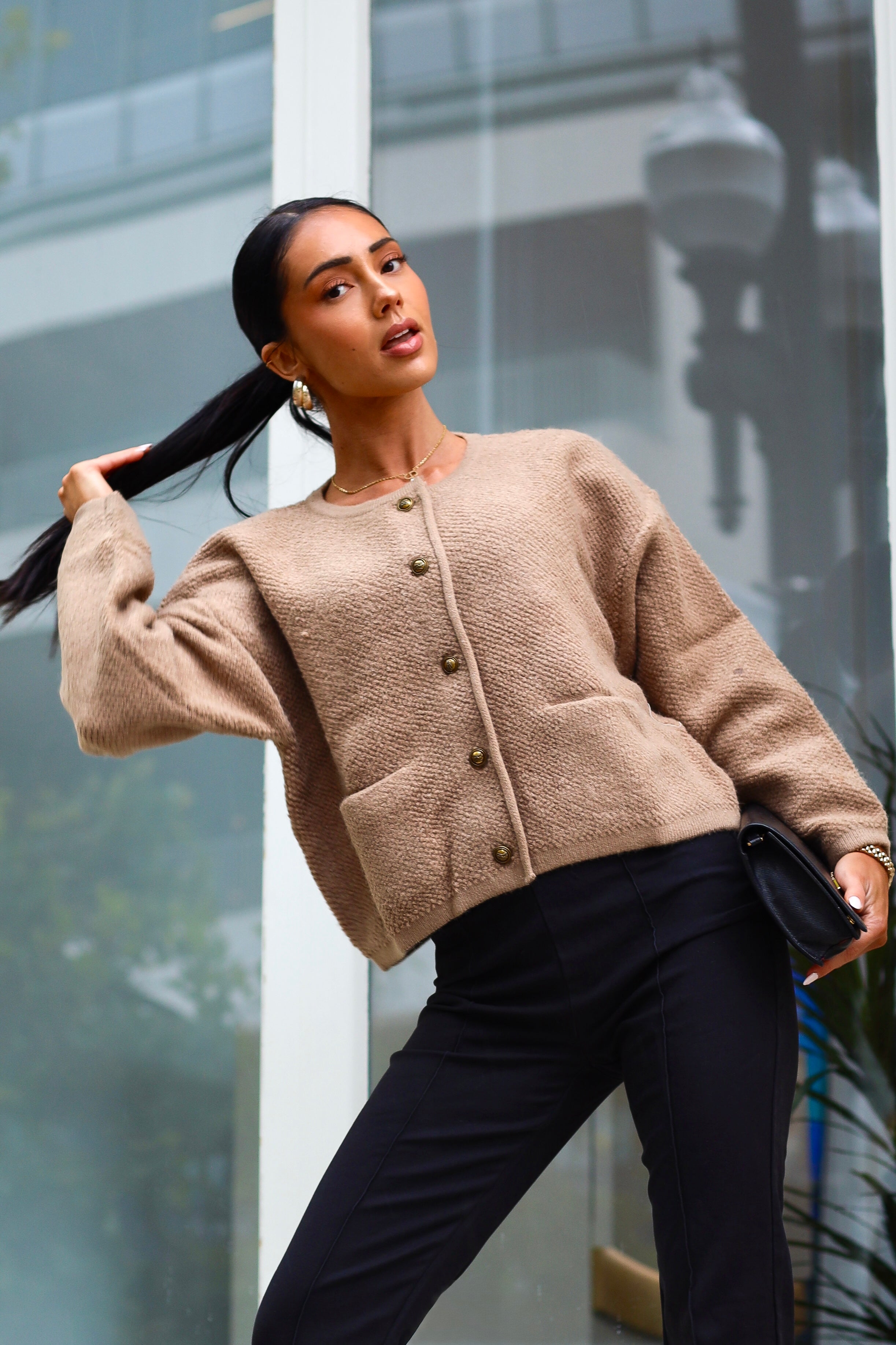 Stunner Button Front Cardi