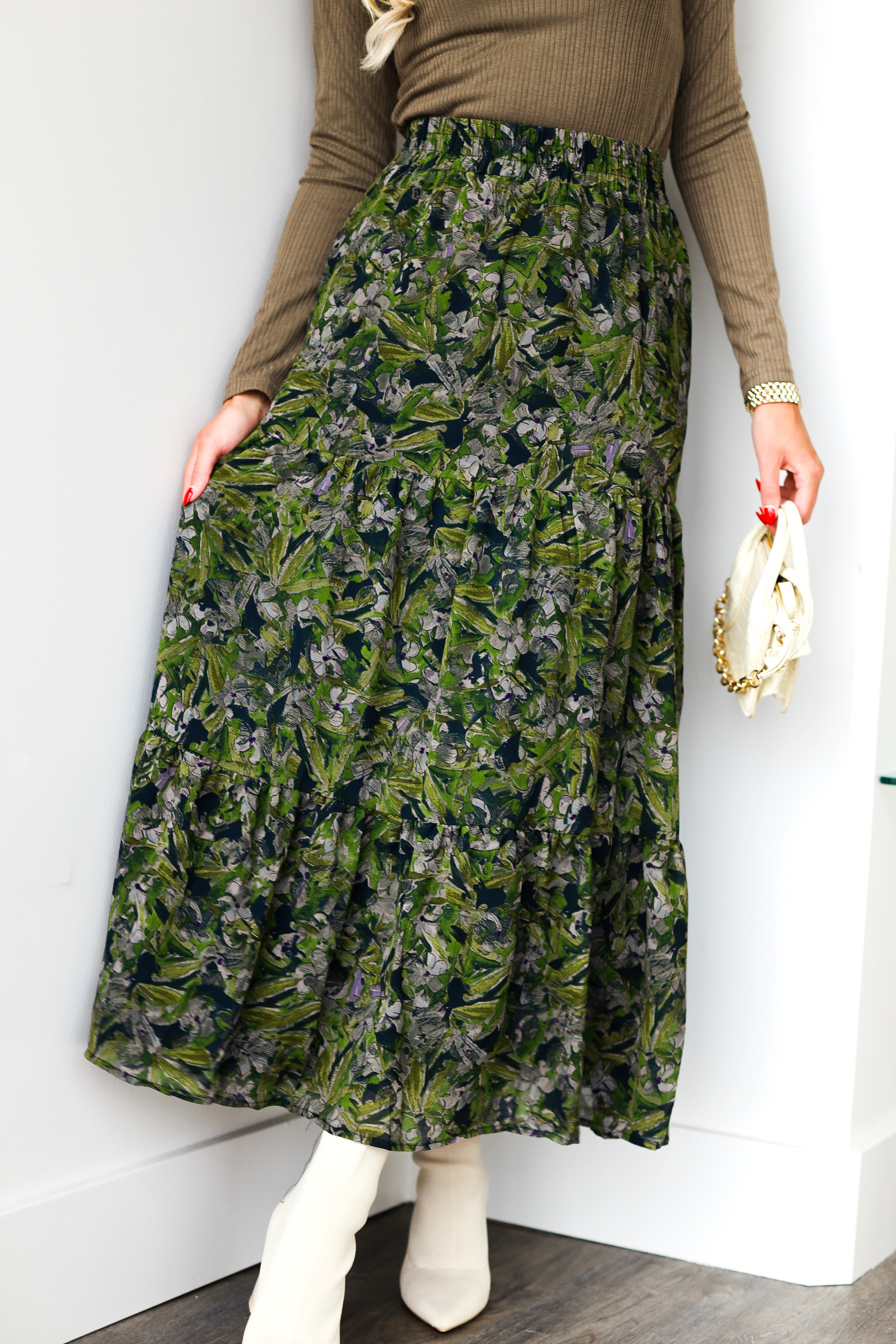 Nothing Lasts Forever Maxi Skirt