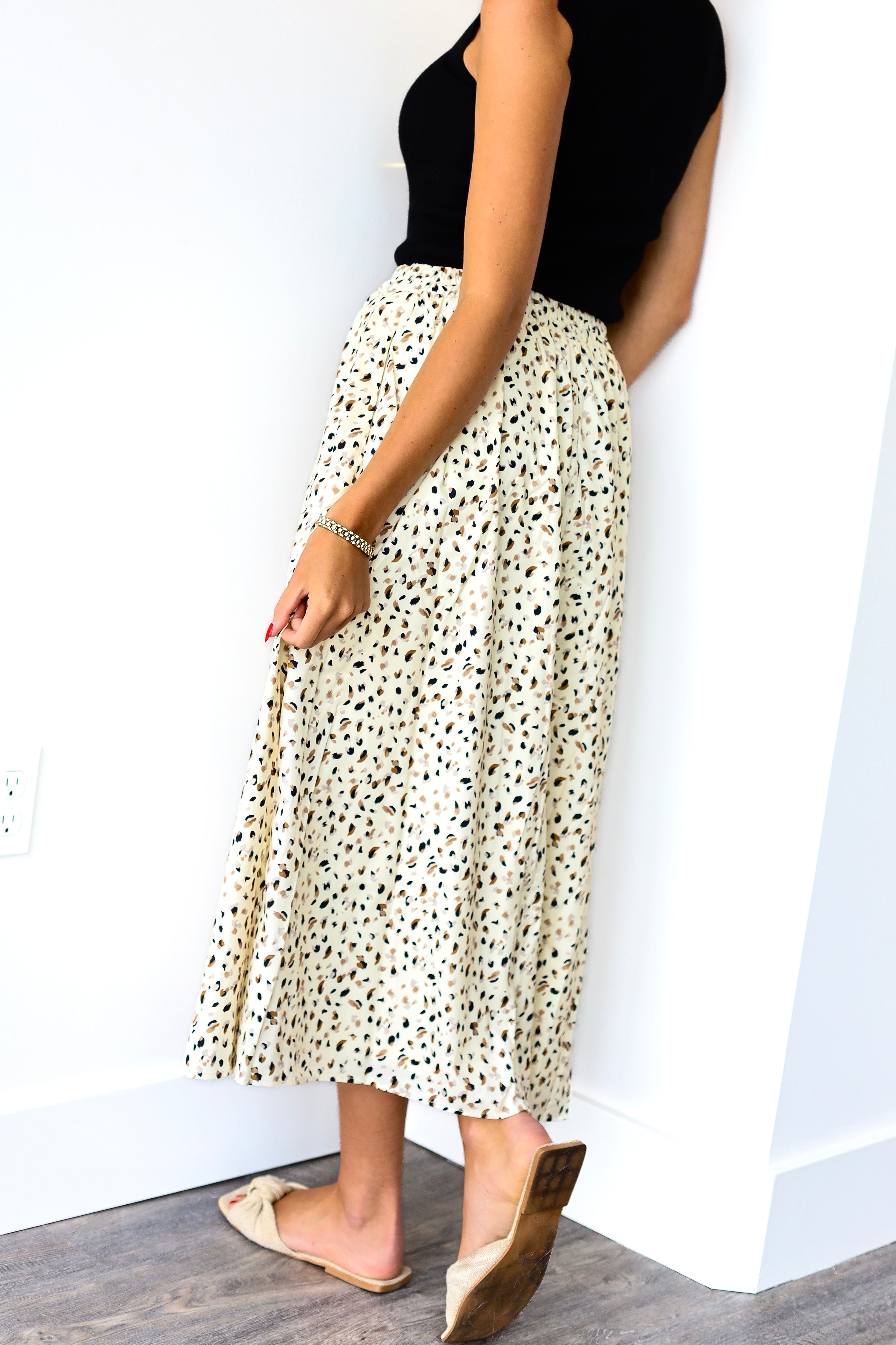 Falling For Love Modest Skirt