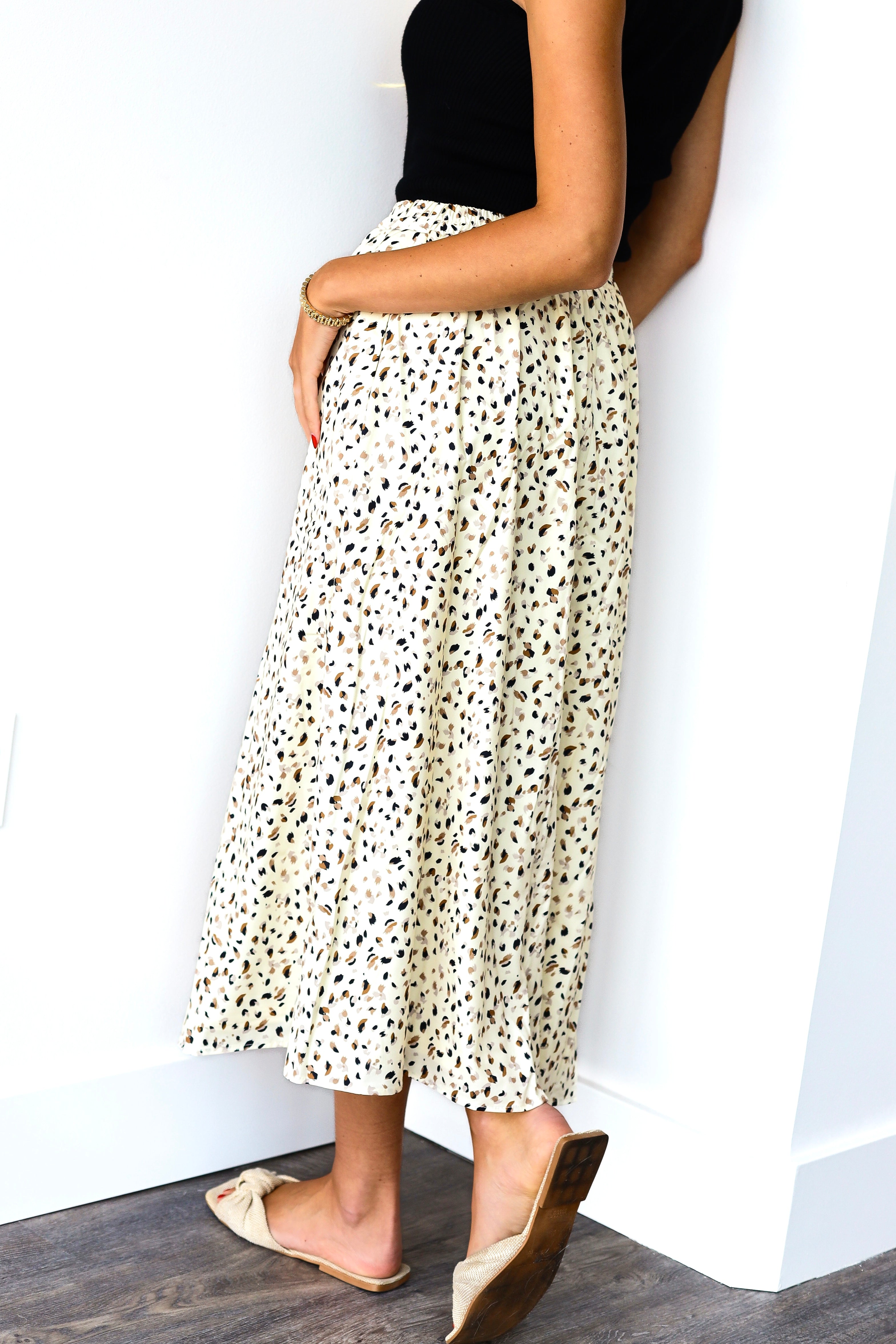 Falling For Love Modest Skirt
