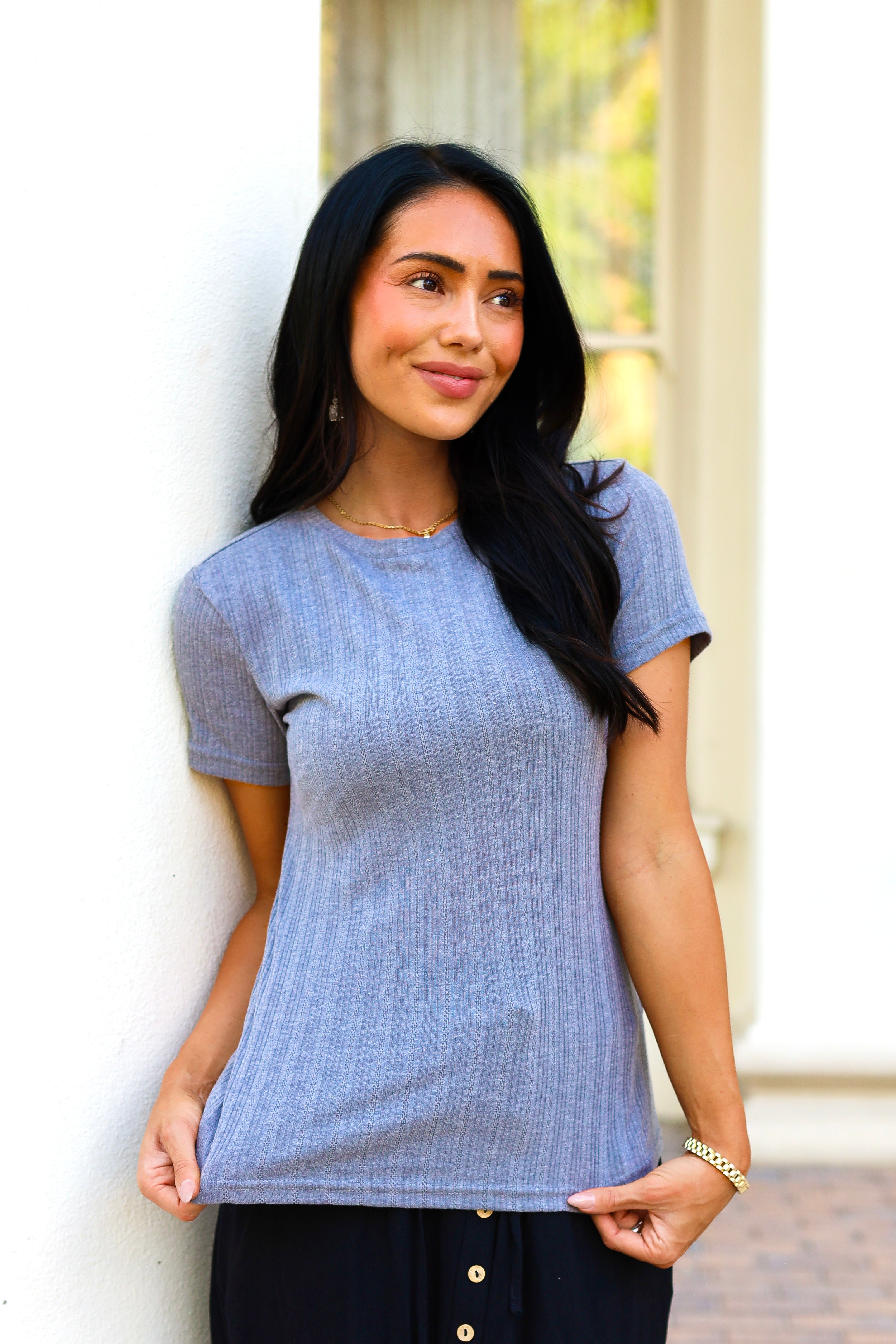 Never Forgotten Pointelle Top