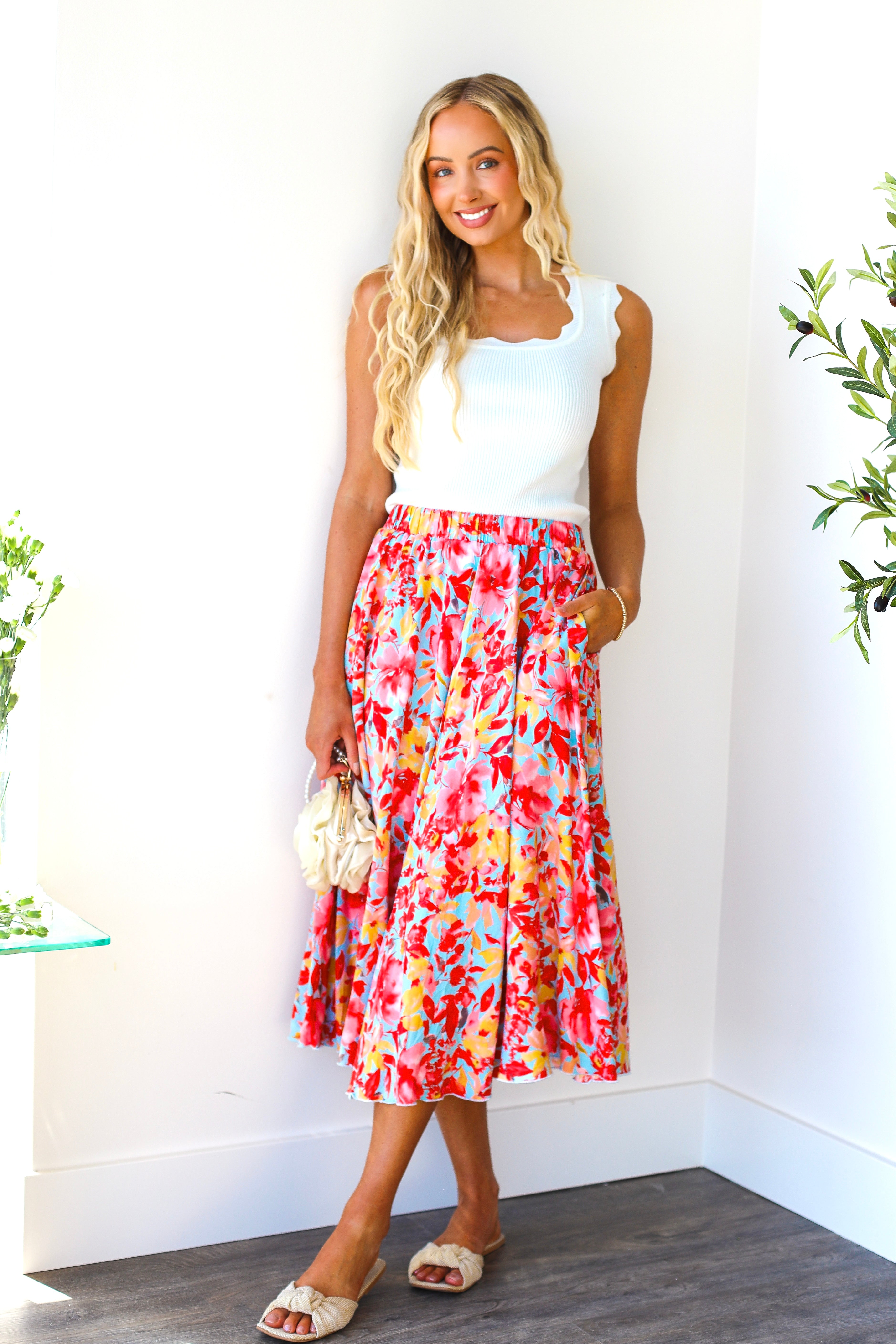 Tropical State Of Mind Skirt
