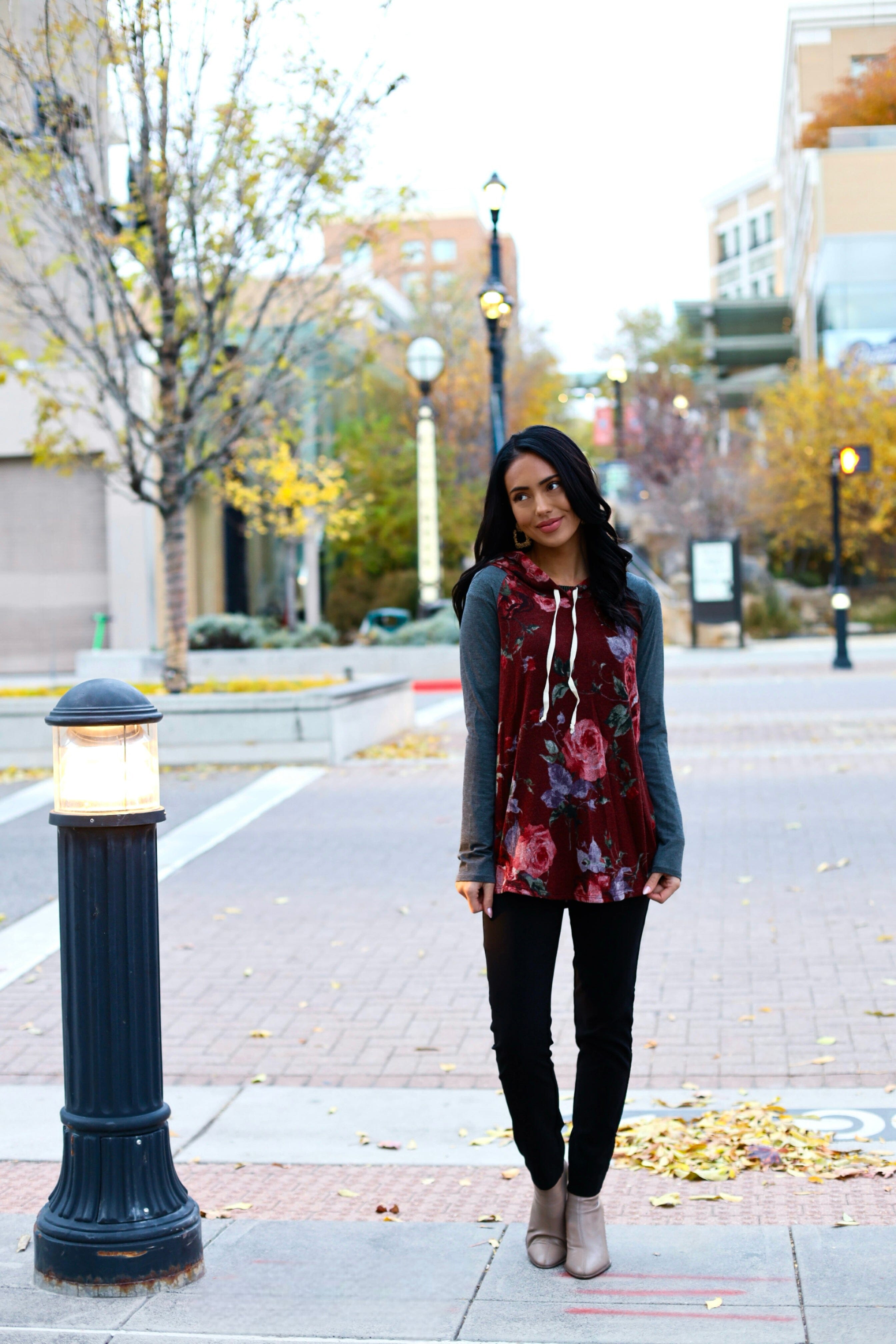 Time To Getaway Modest Hoodie Modest Dresses vendor-unknown