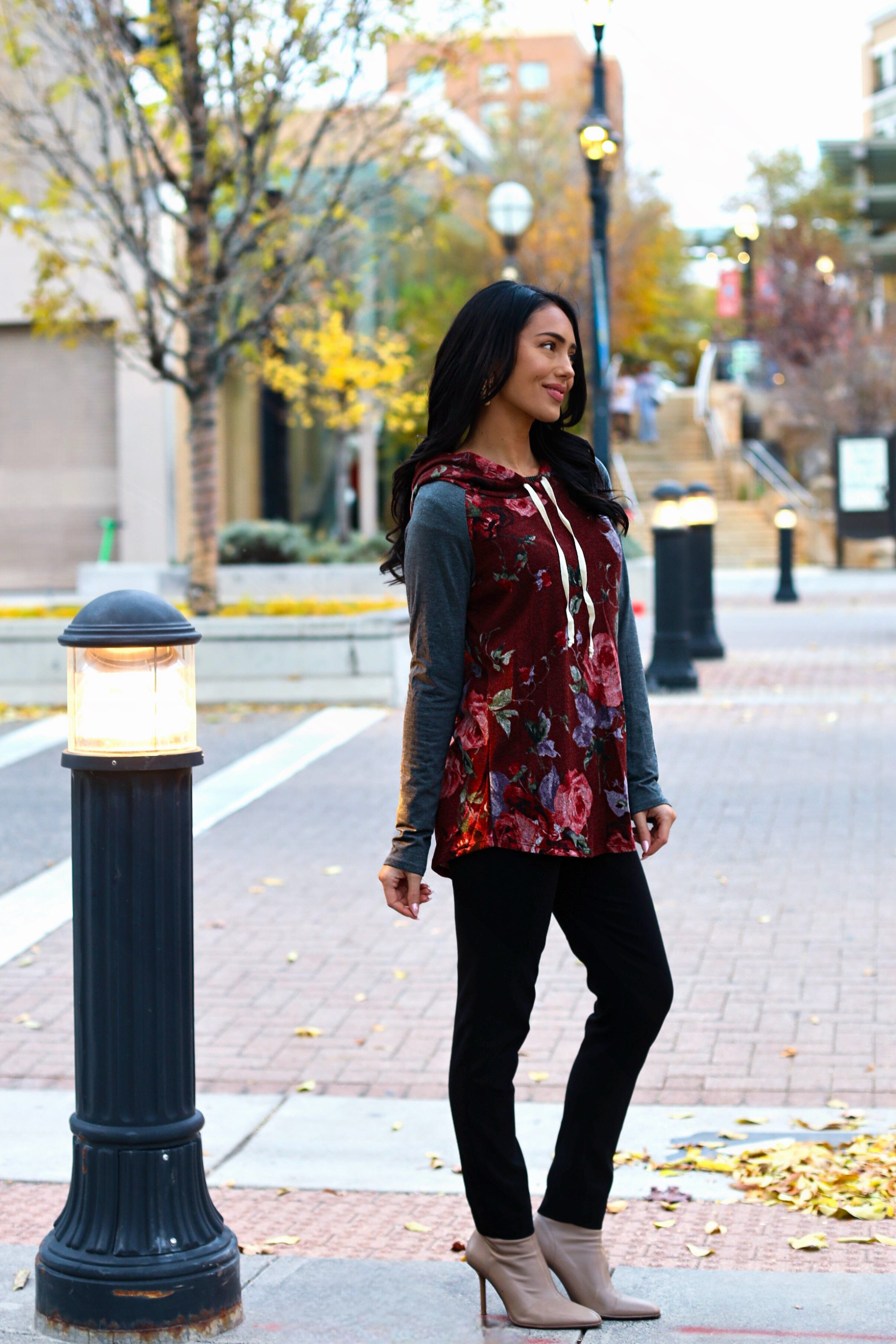 Time To Getaway Modest Hoodie Modest Dresses vendor-unknown