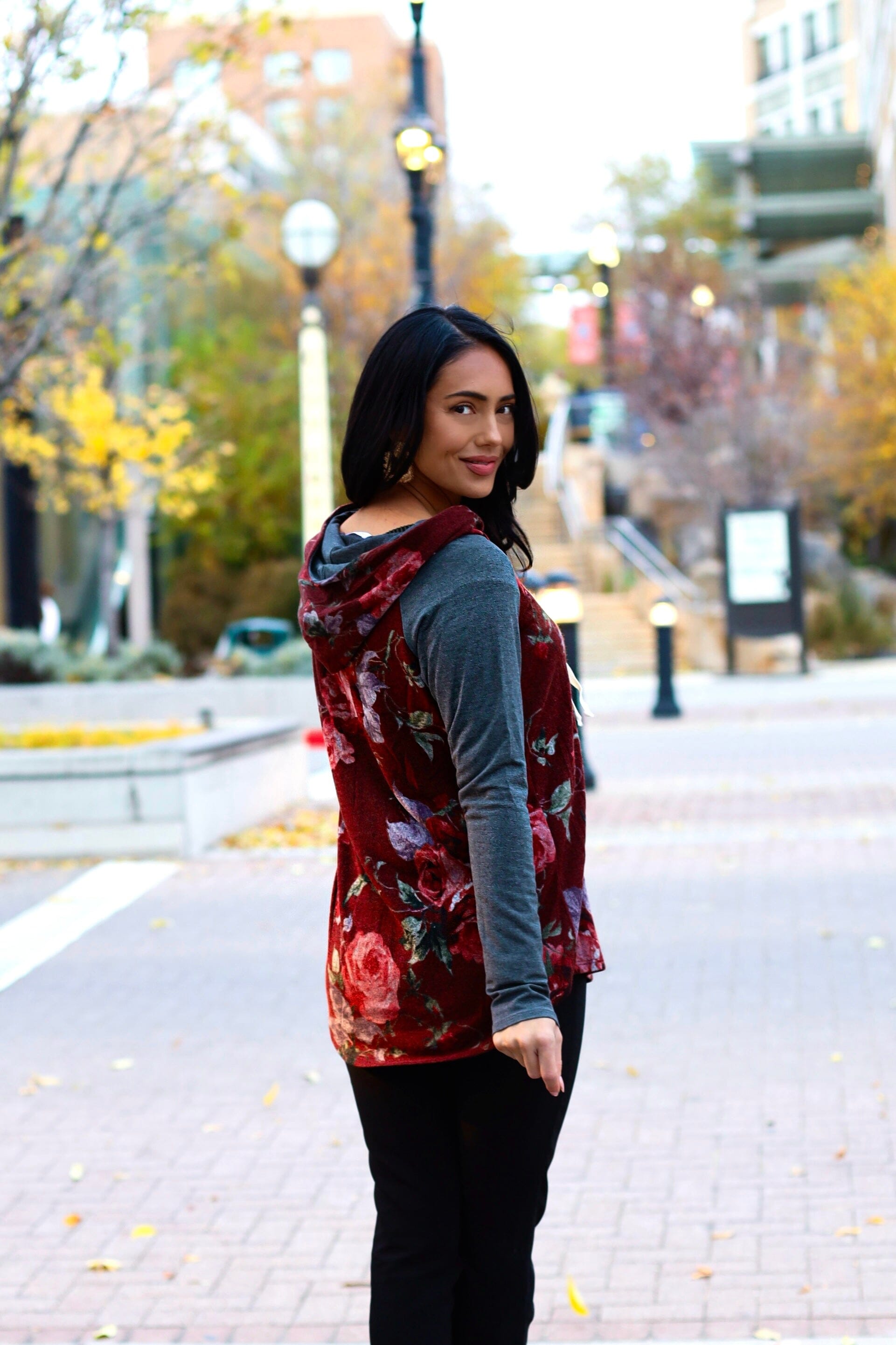 Time To Getaway Modest Hoodie Modest Dresses vendor-unknown