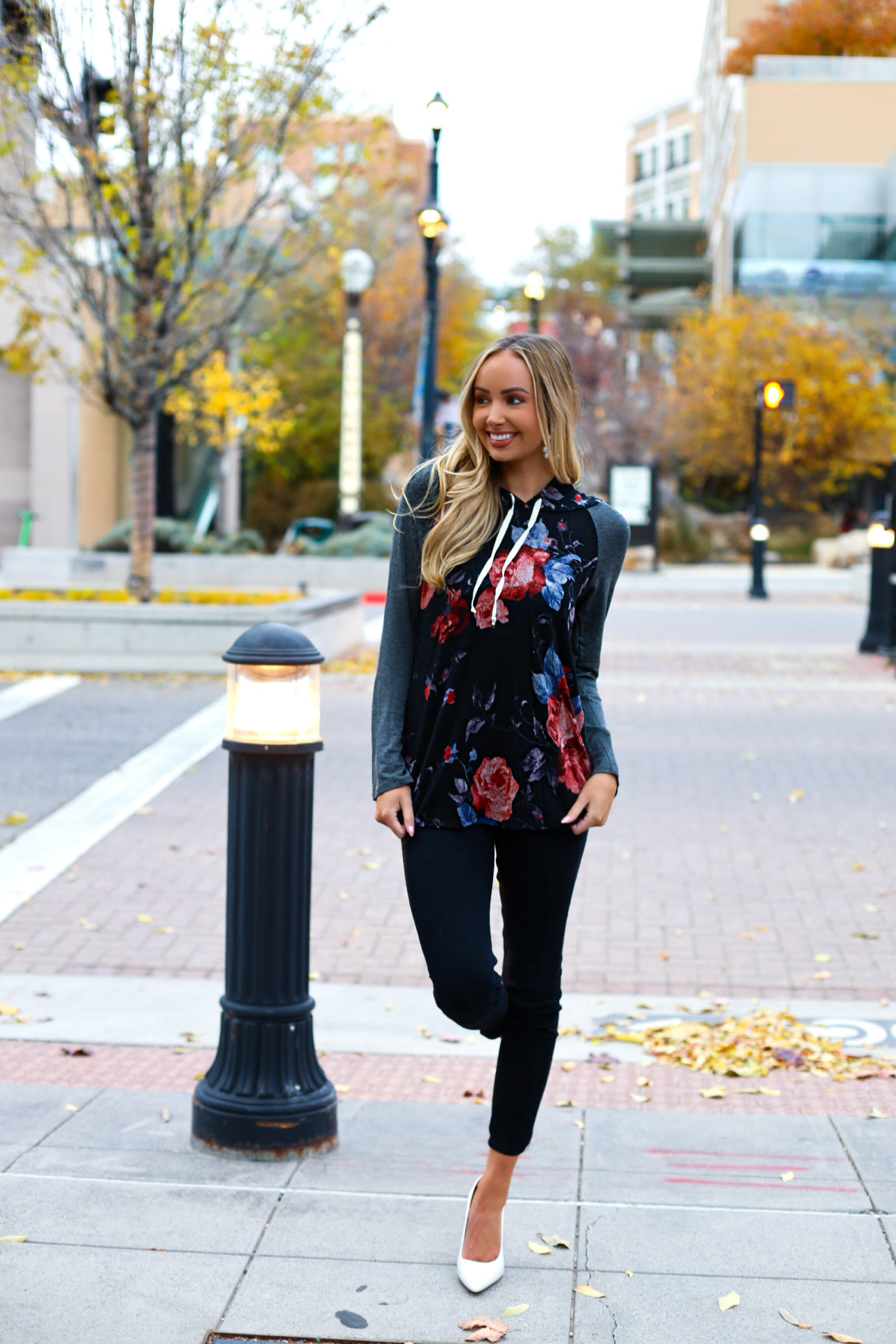 Time To Getaway Modest Hoodie Modest Dresses vendor-unknown