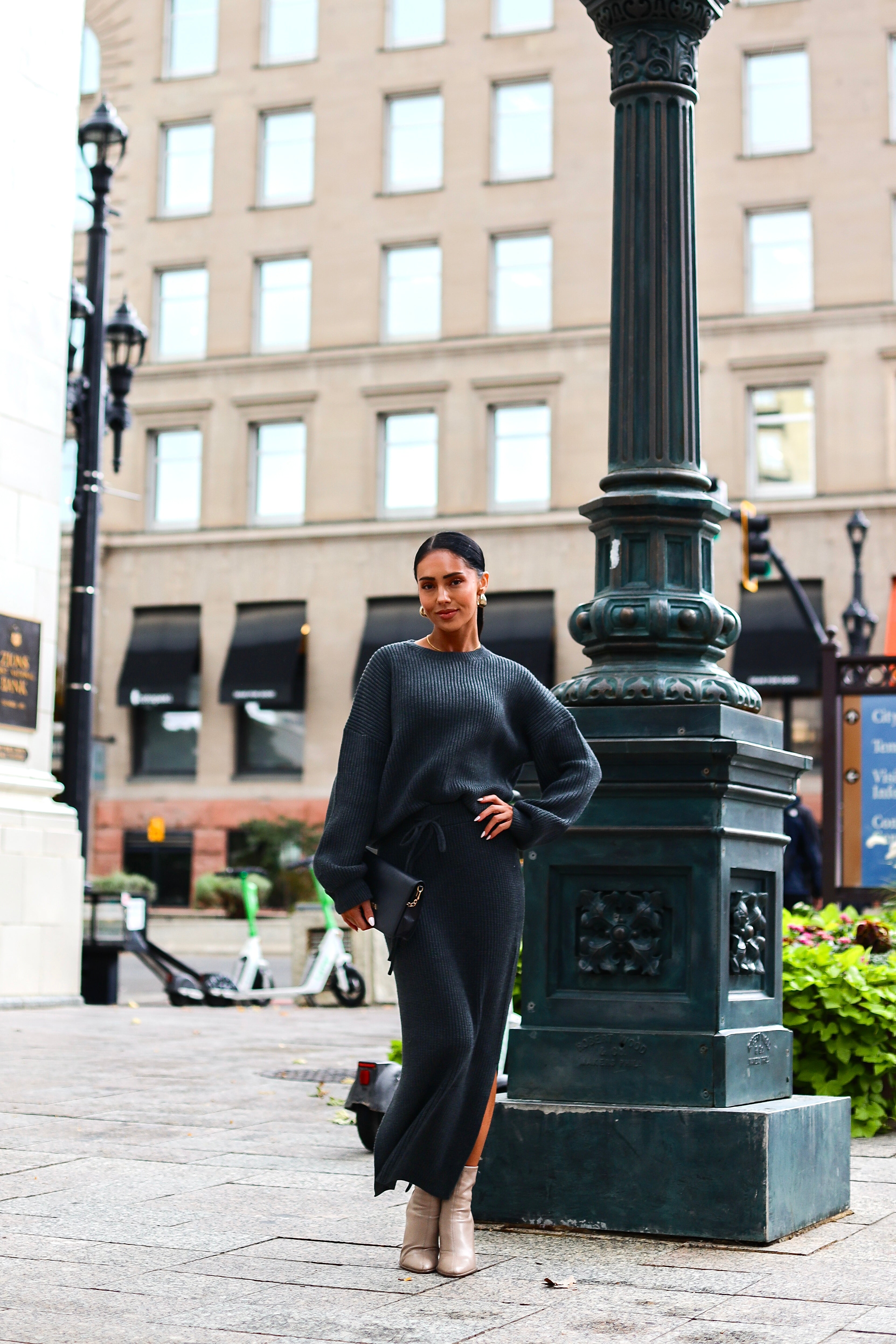 Class That Lasts Sweater Skirt